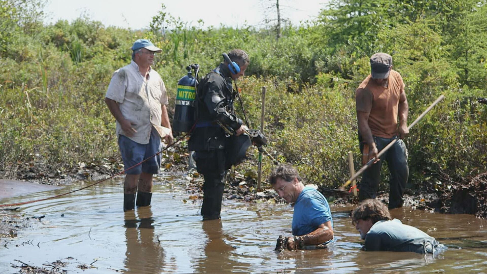 The Curse of Oak Island: Drilling Down background