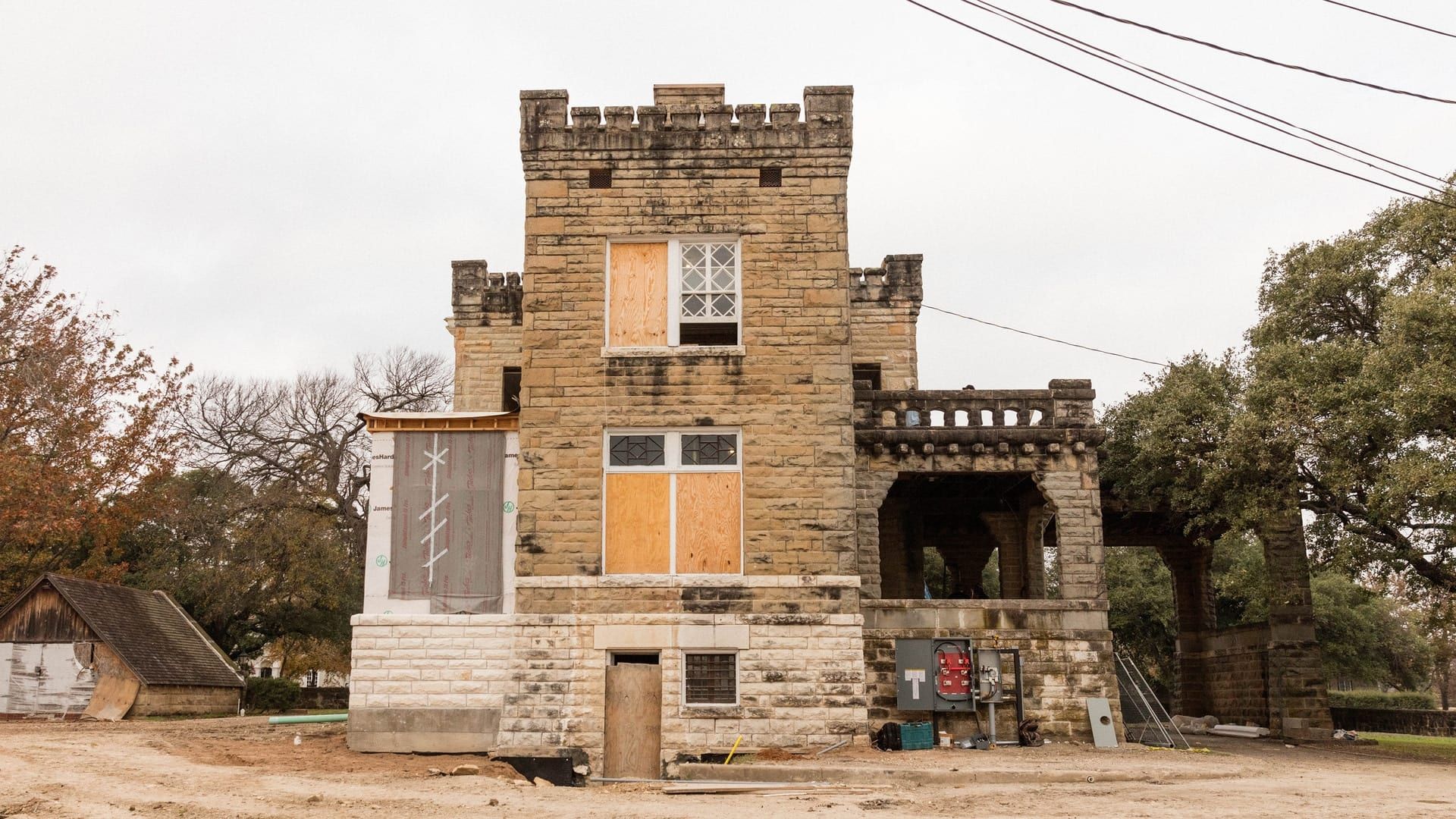 Fixer Upper: The Castle background