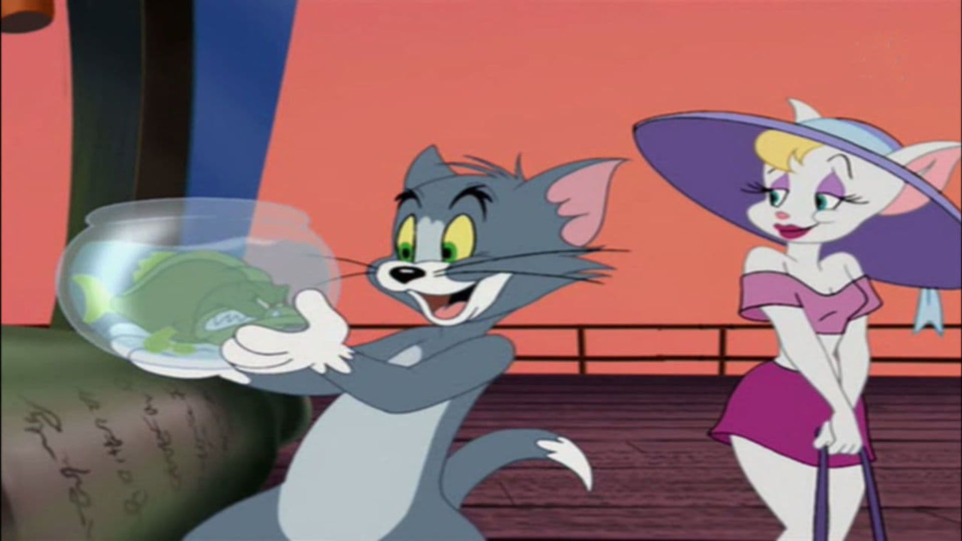 Tom and Jerry Tales background