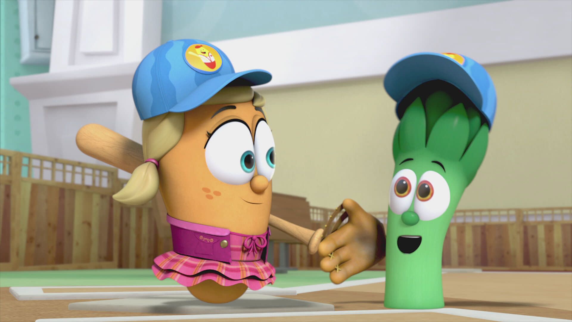 VeggieTales in the House background