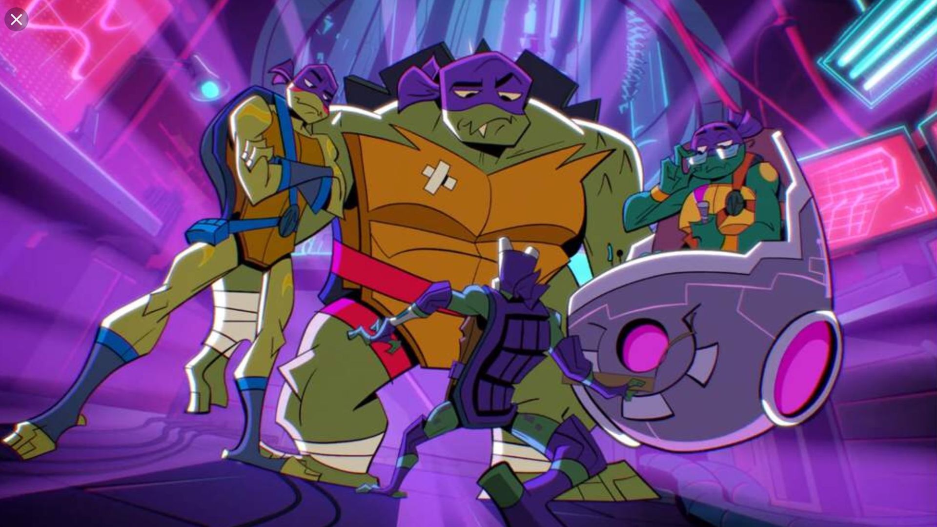 Rise of the Teenage Mutant Ninja Turtles background