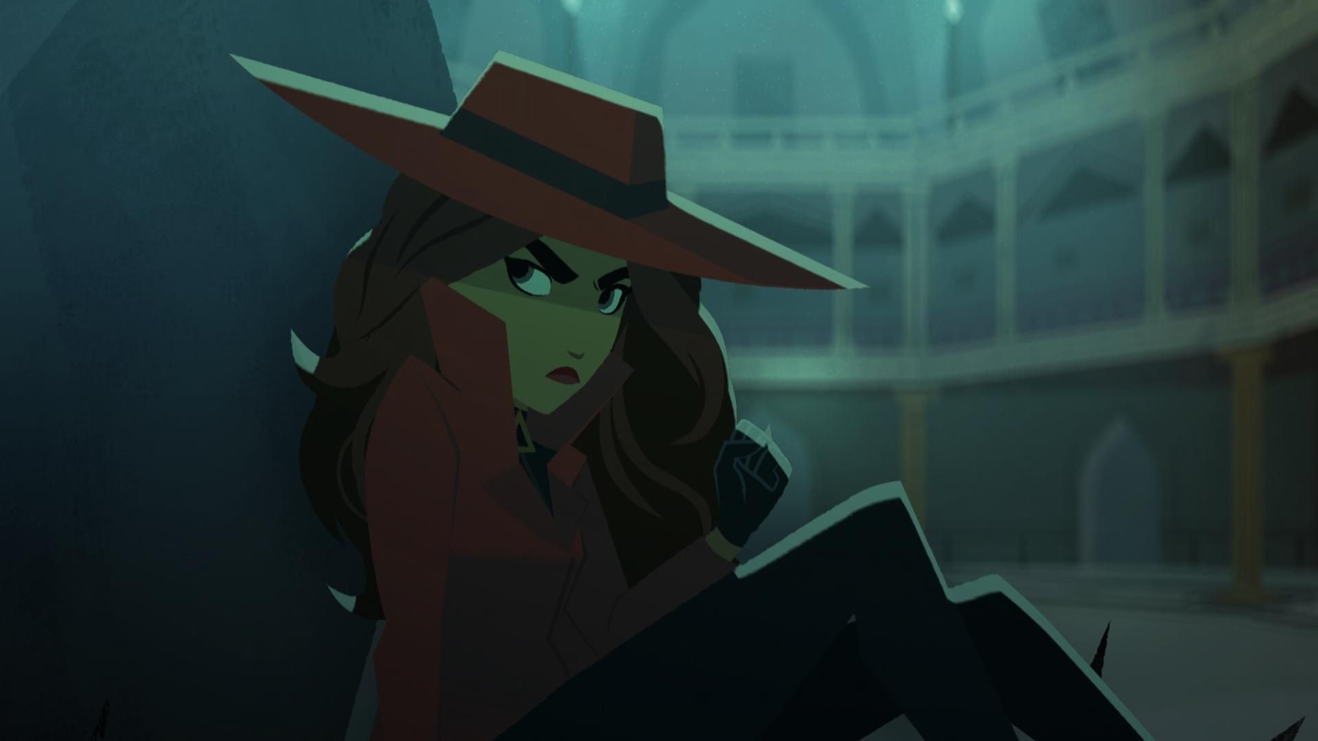 Carmen Sandiego background