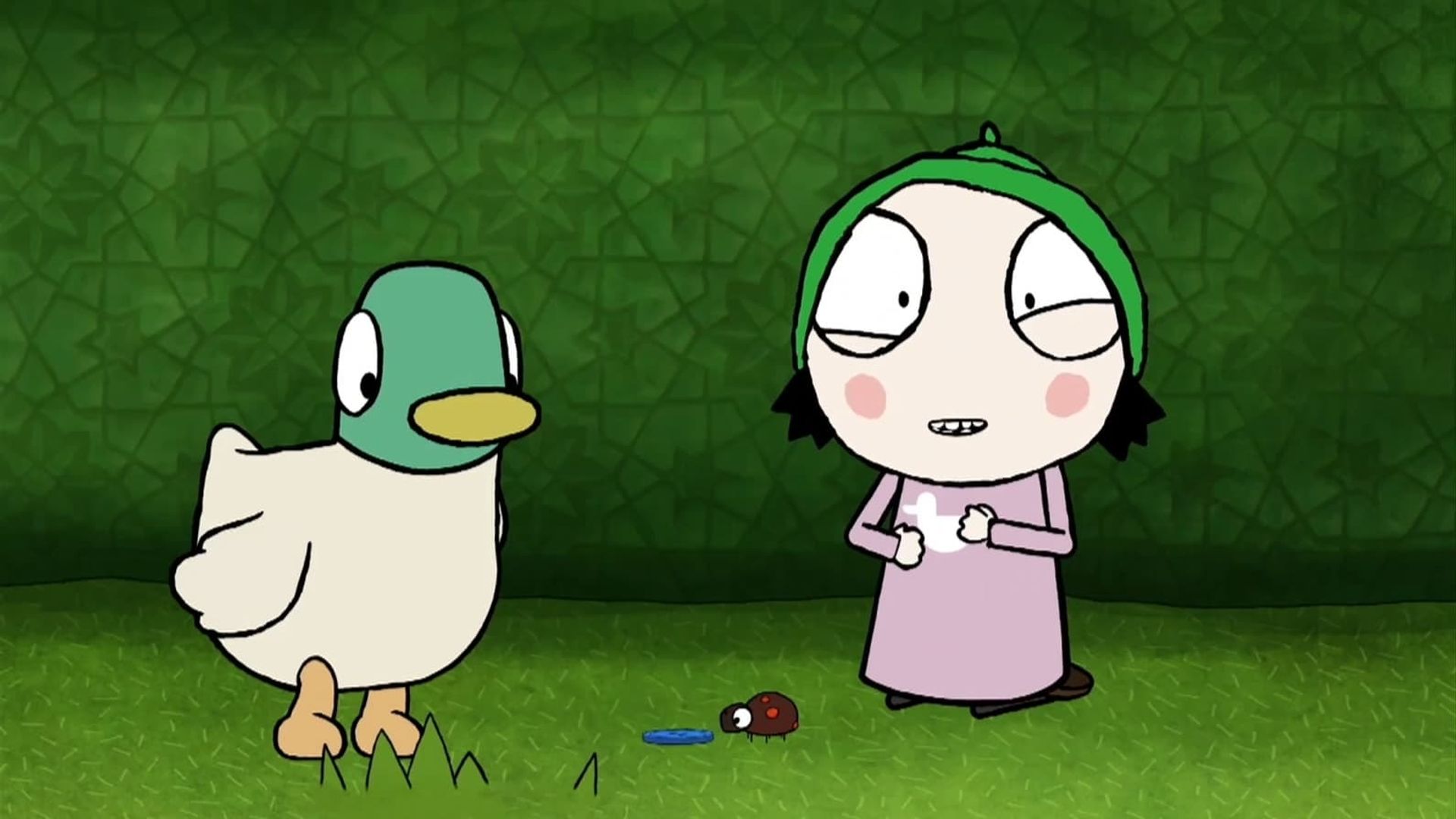 Sarah and Duck background