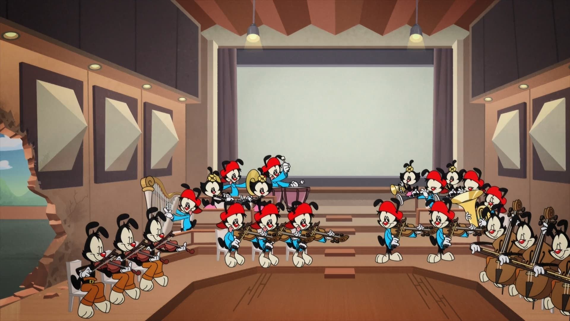 Animaniacs background