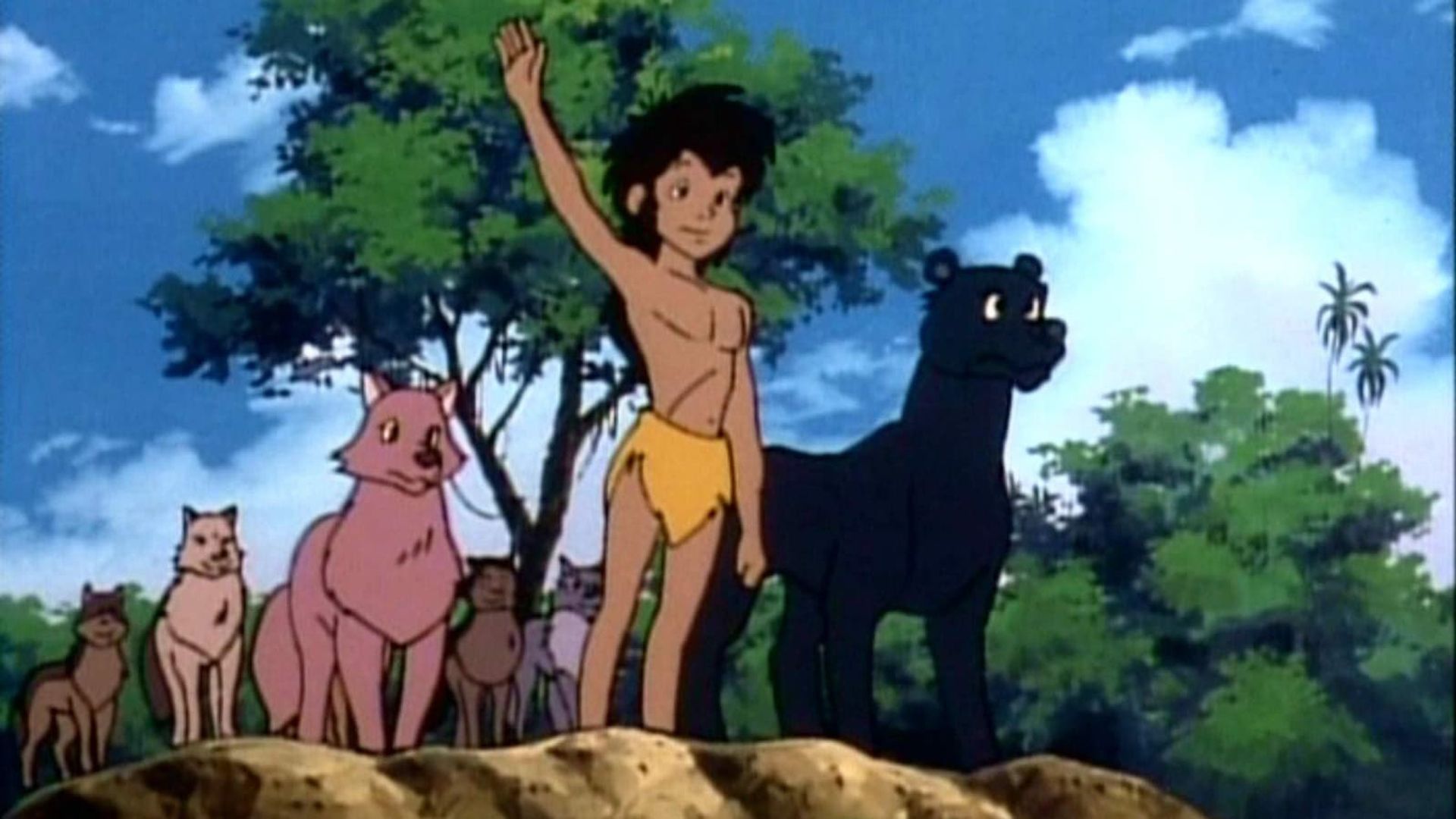 The Jungle Book: The Adventures of Mowgli background