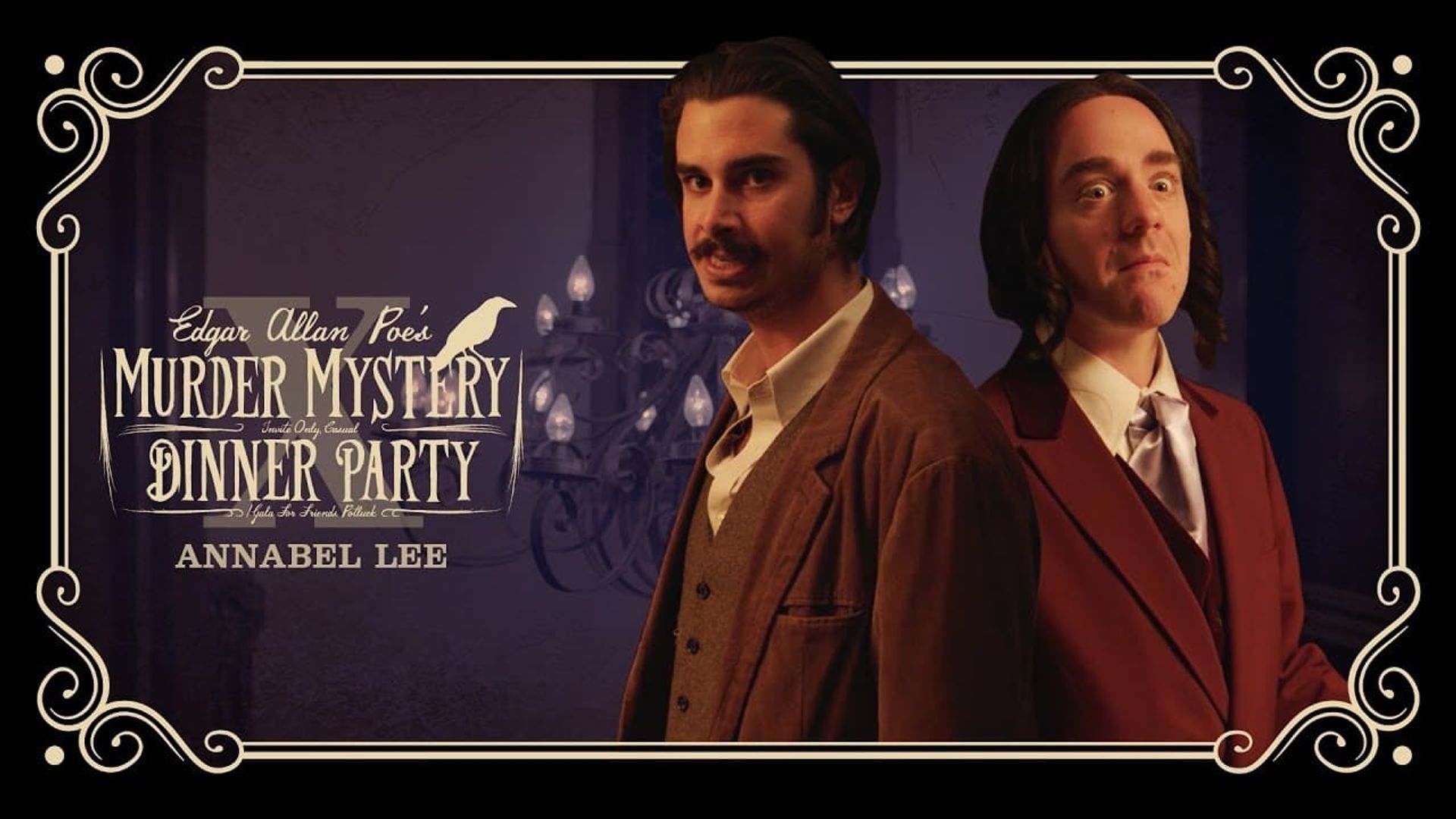 Edgar Allan Poe's Murder Mystery Dinner Party background