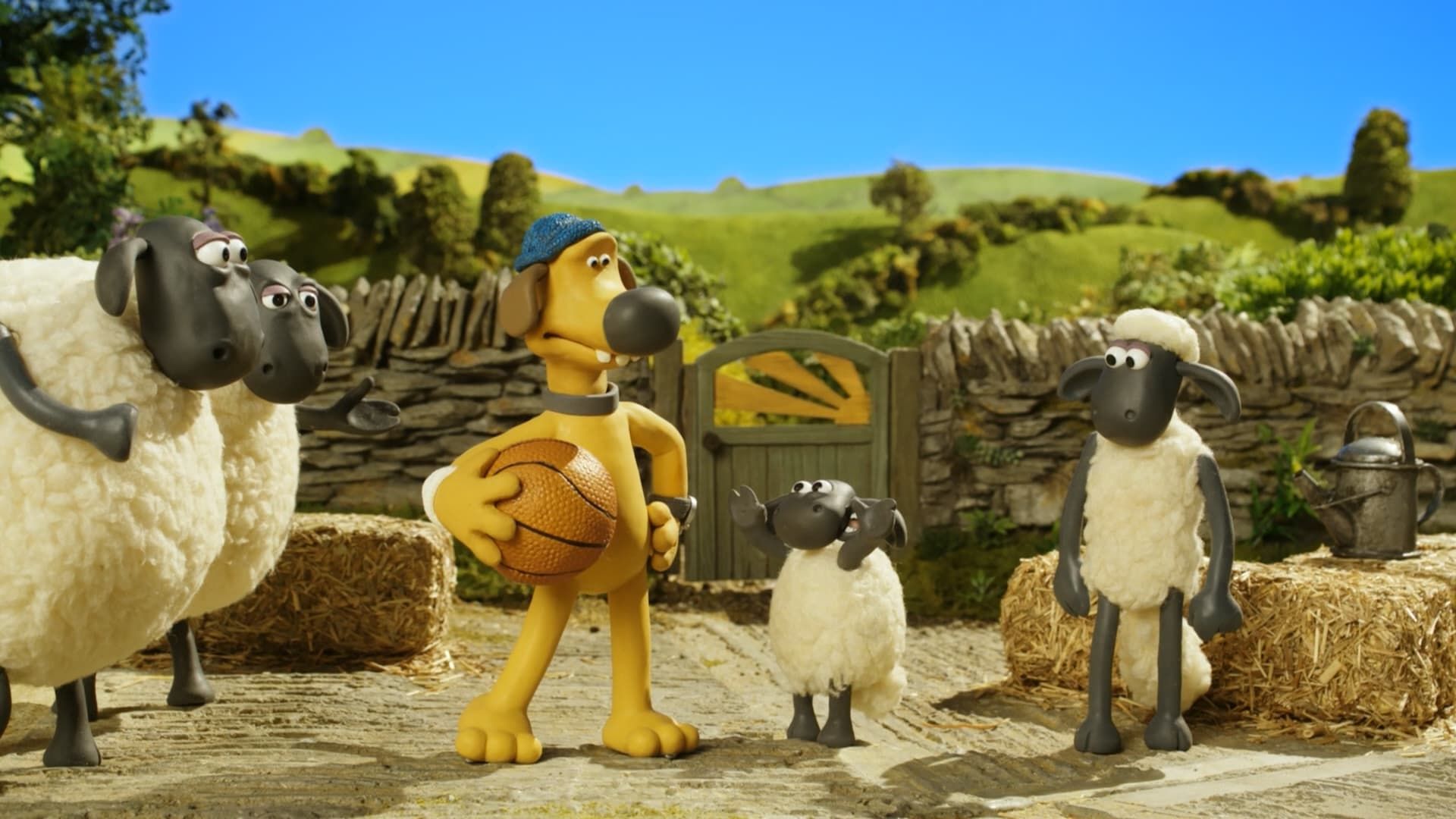 Shaun the Sheep 3D background