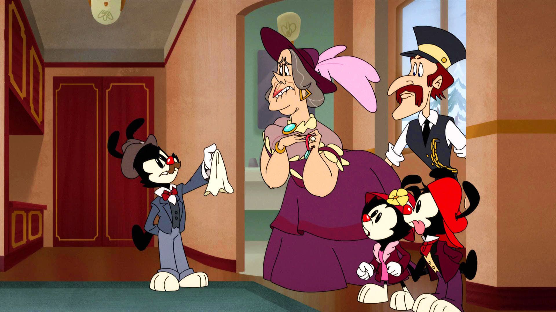 Animaniacs background