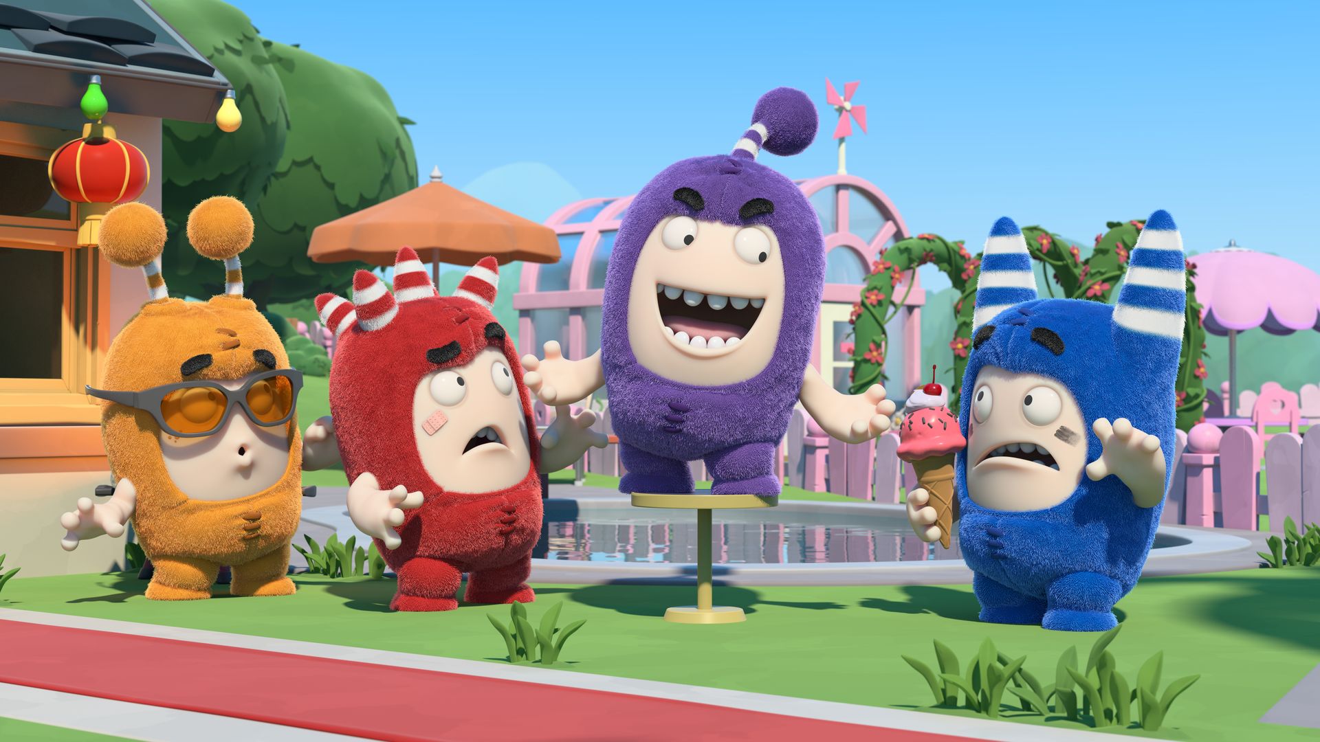 The Oddbods Show background