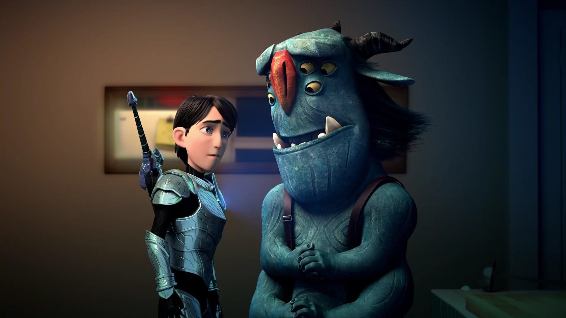 Trollhunters background