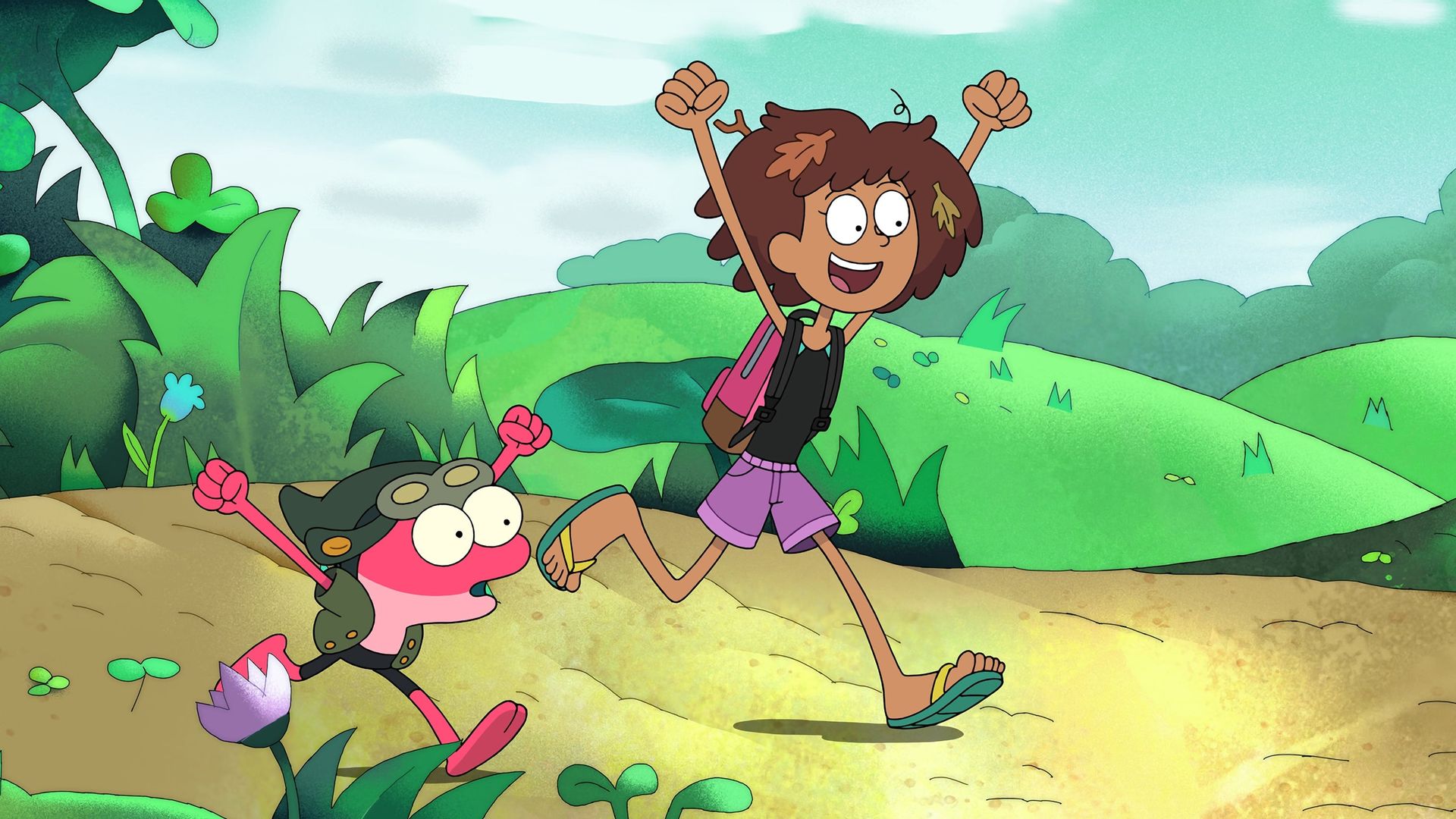 Amphibia background