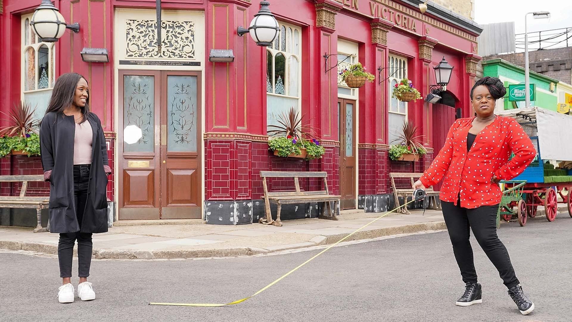 EastEnders: Secrets from the Square background