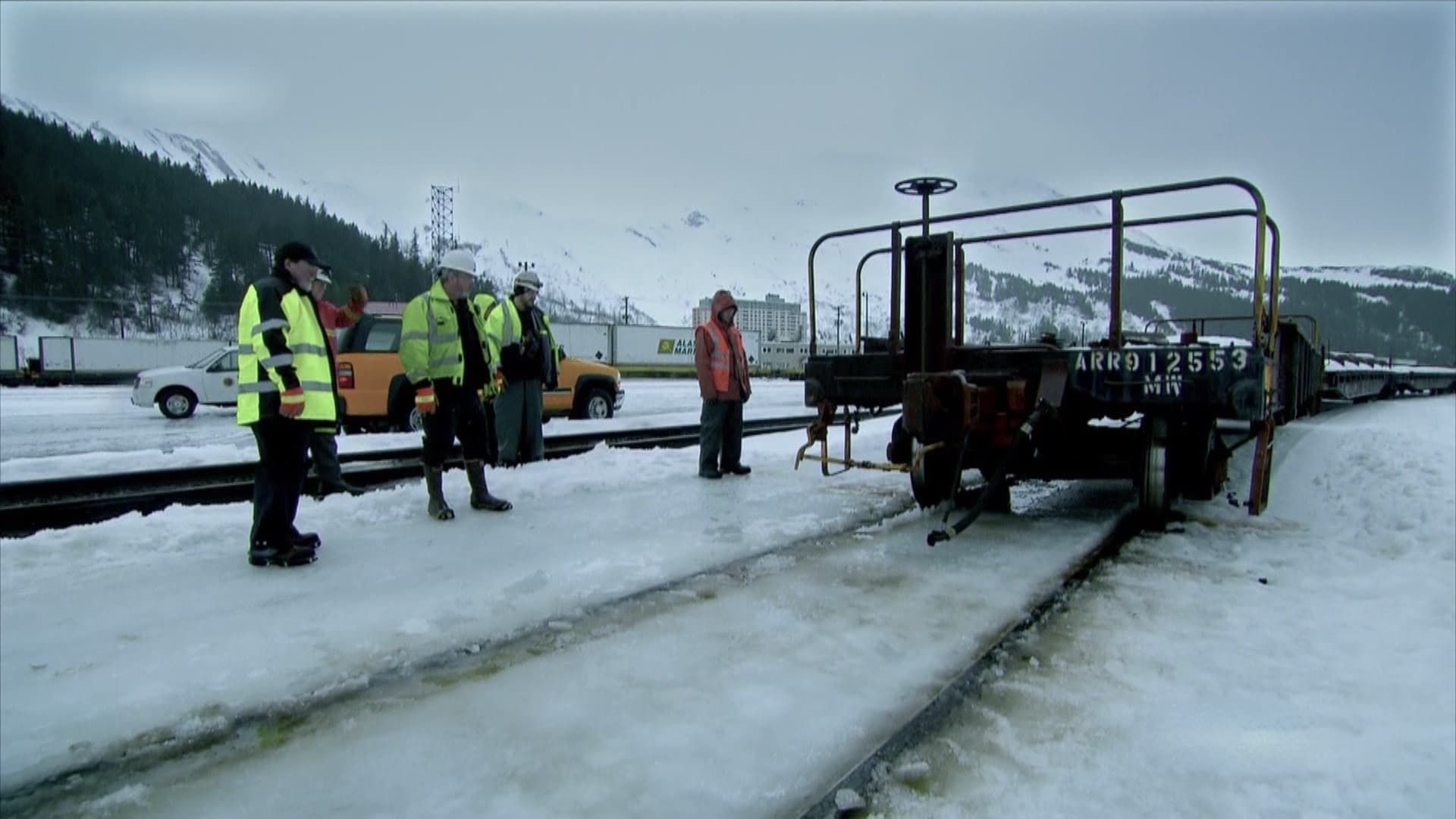 Railroad Alaska background