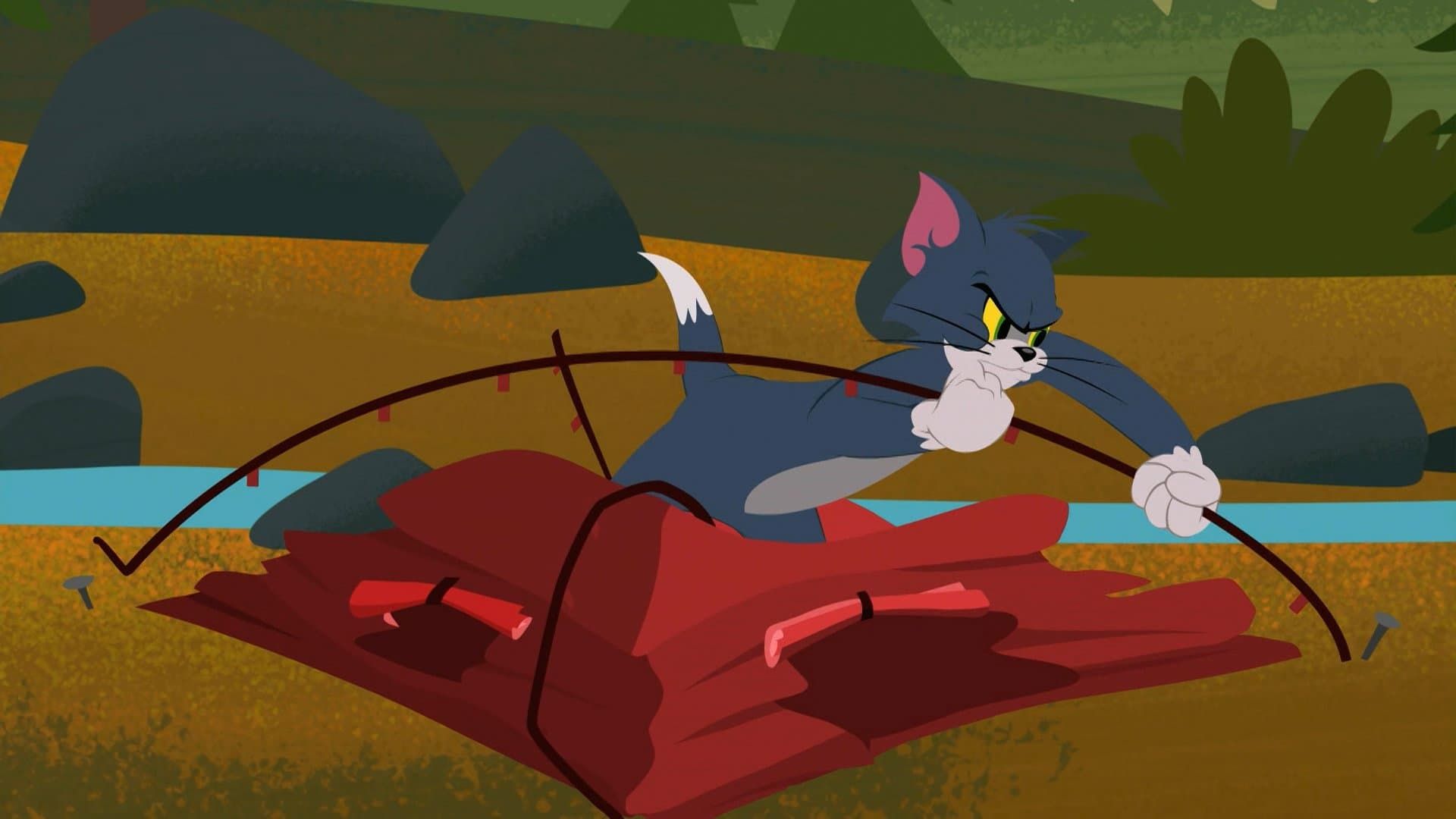 The Tom and Jerry Show background