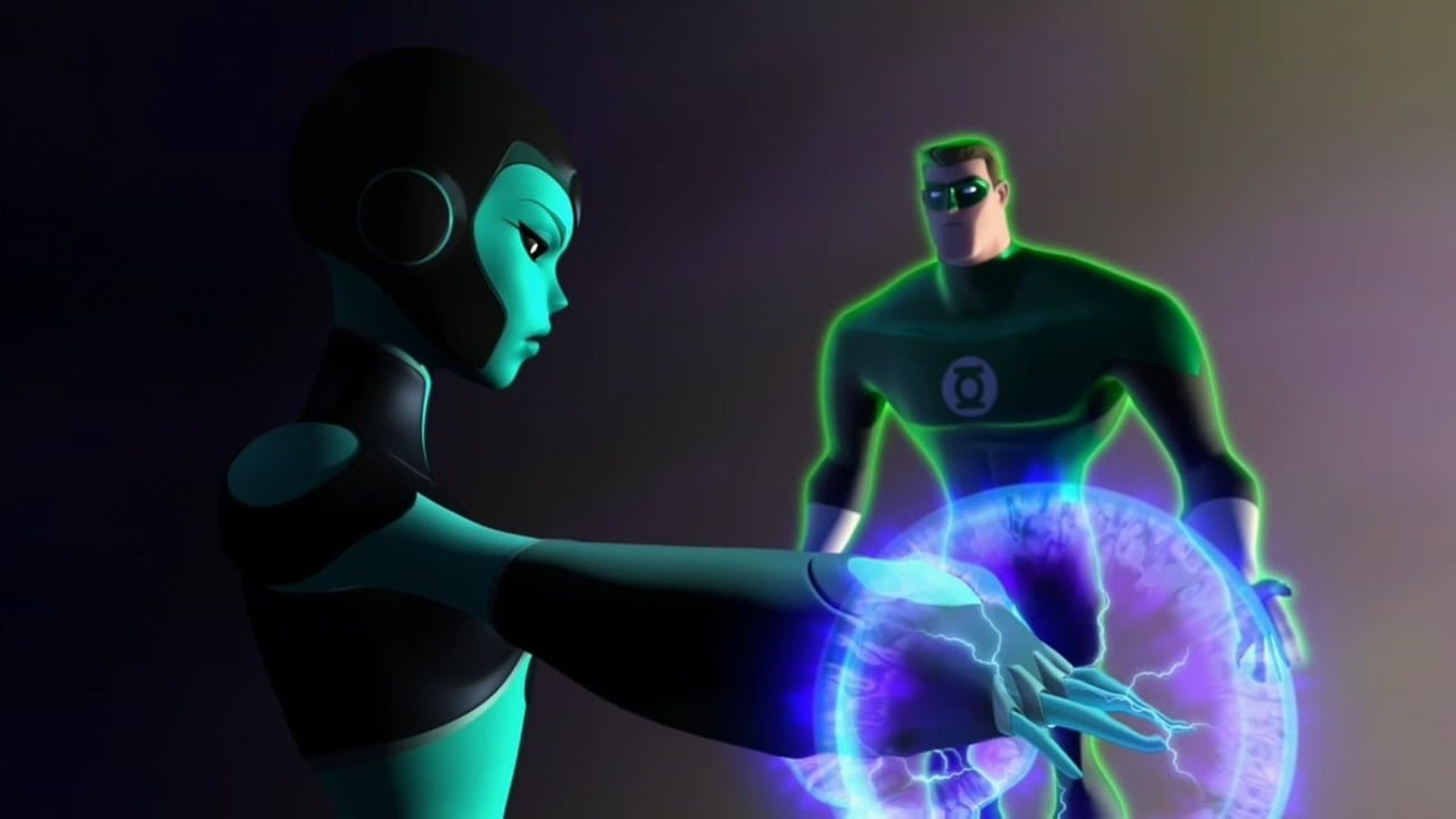 Green Lantern: The Animated Series background