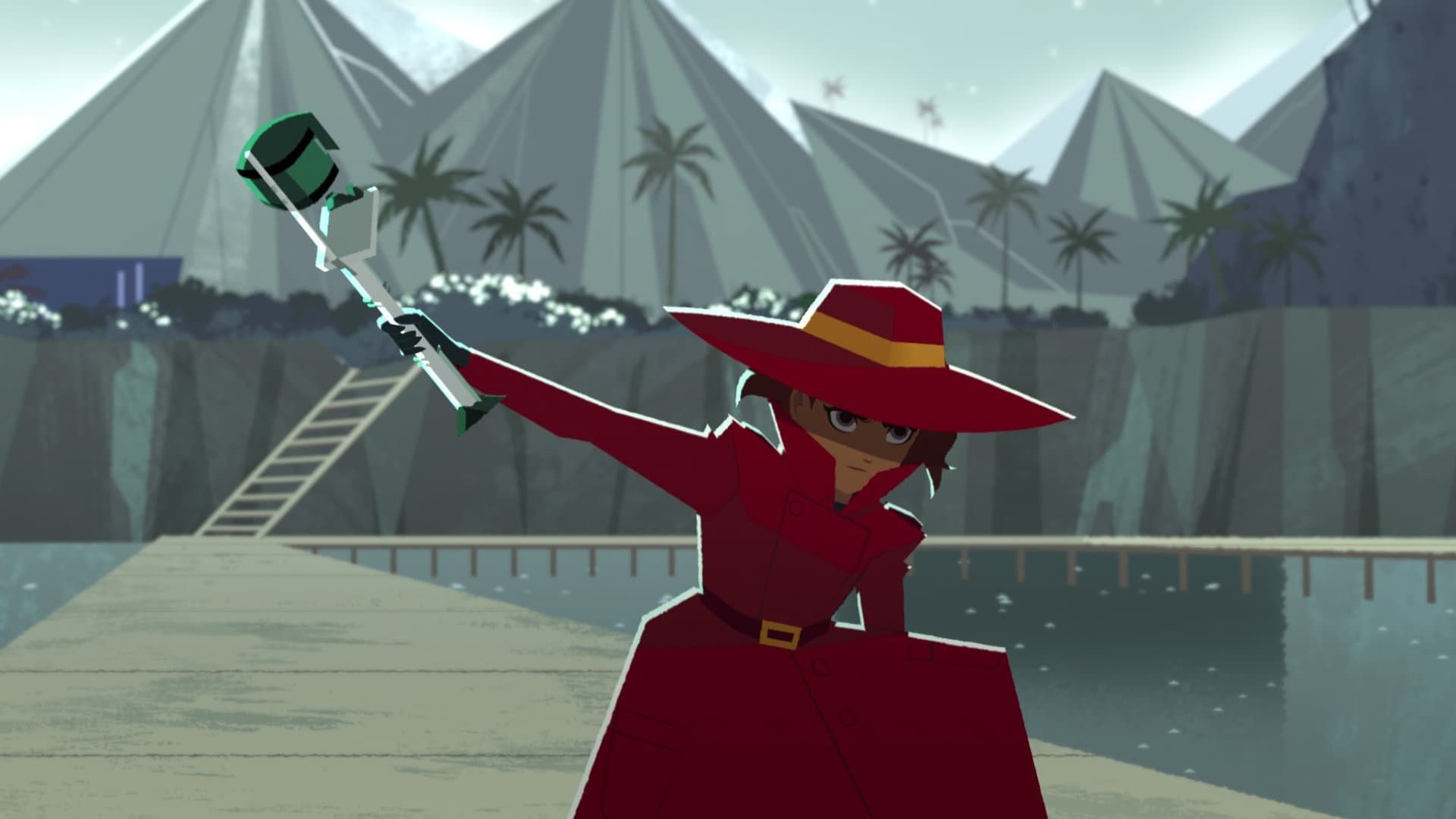 Carmen Sandiego background