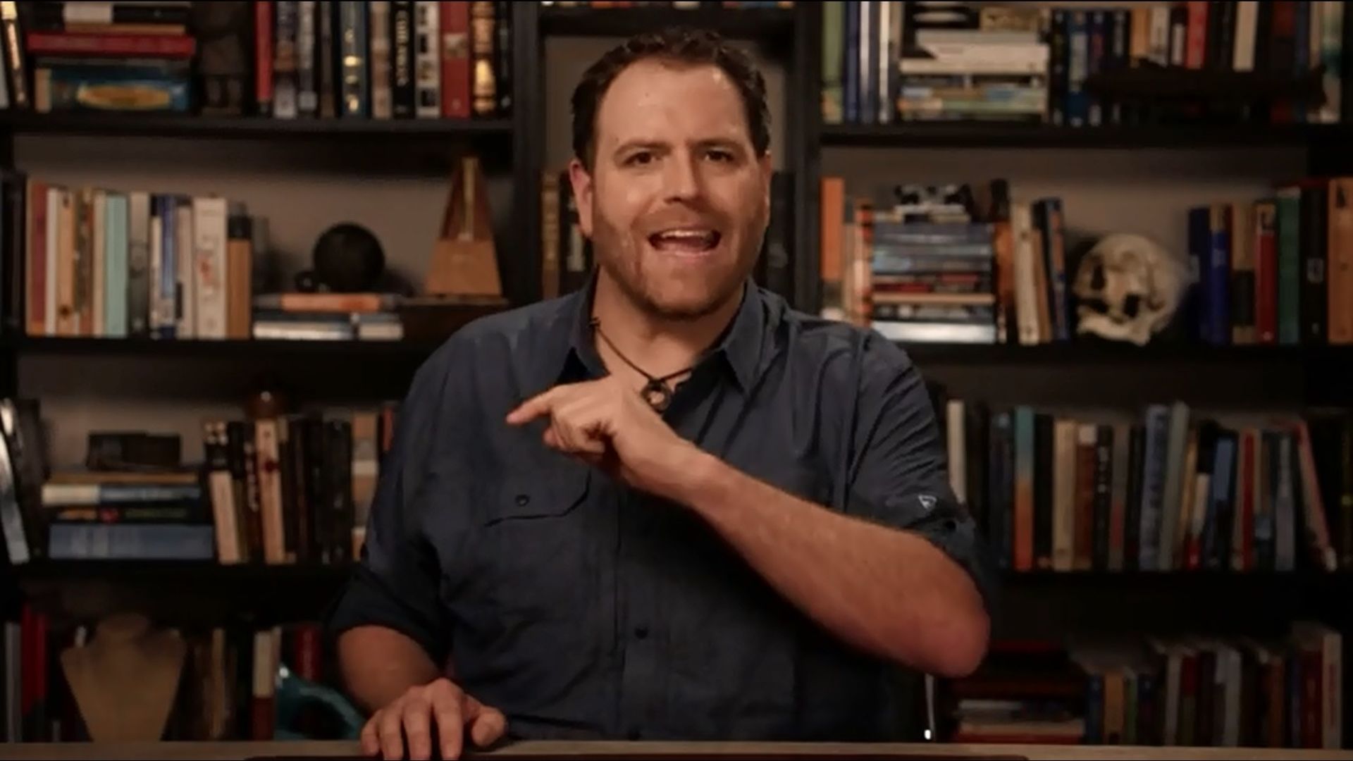 Josh Gates Tonight background