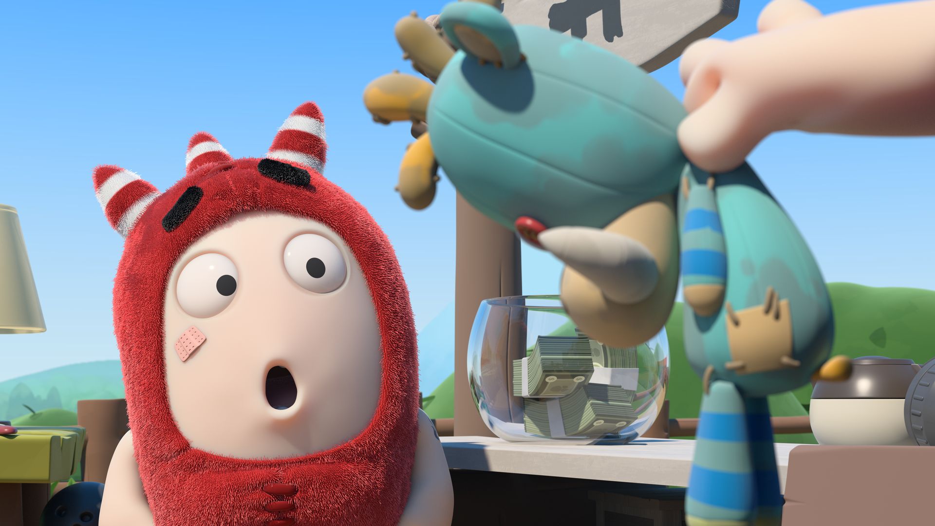 The Oddbods Show background