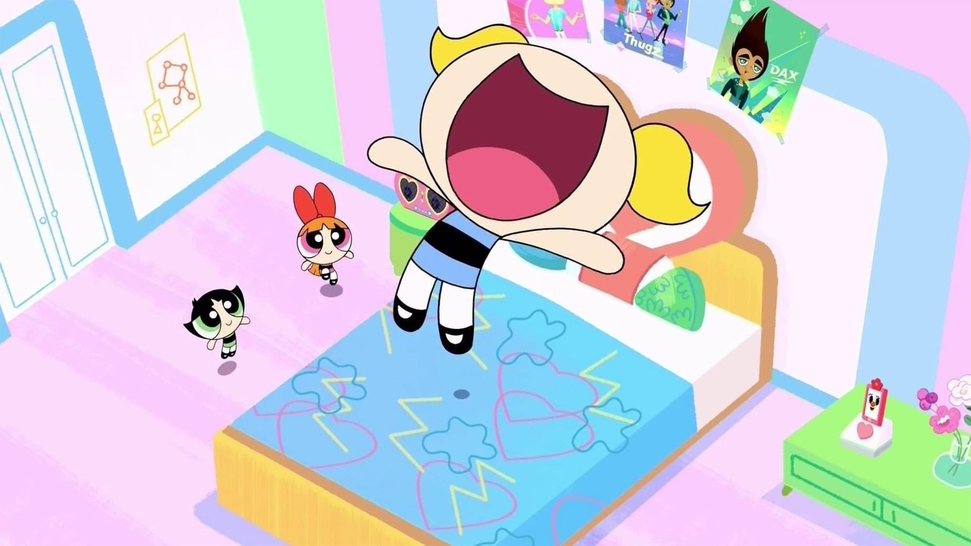 The Powerpuff Girls background