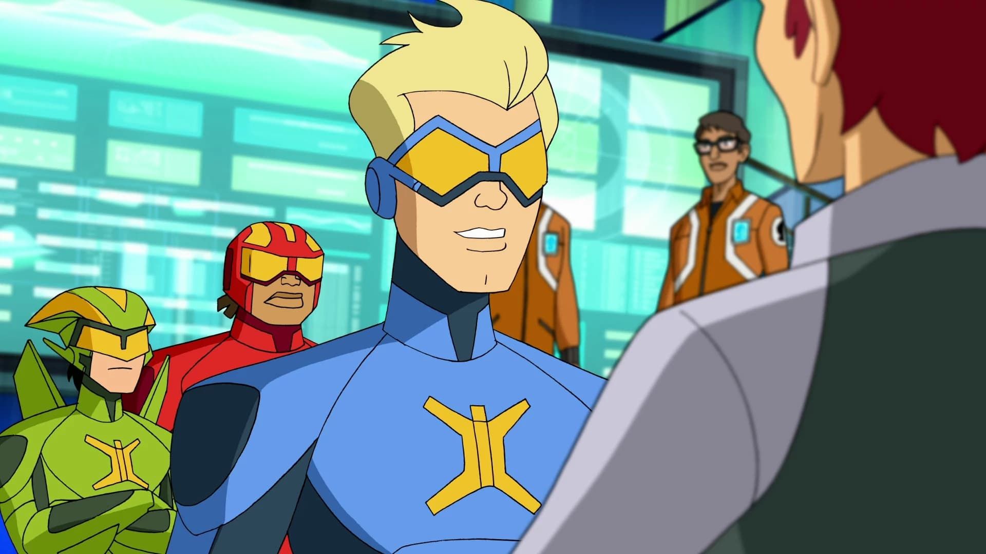 Stretch Armstrong & the Flex Fighters background