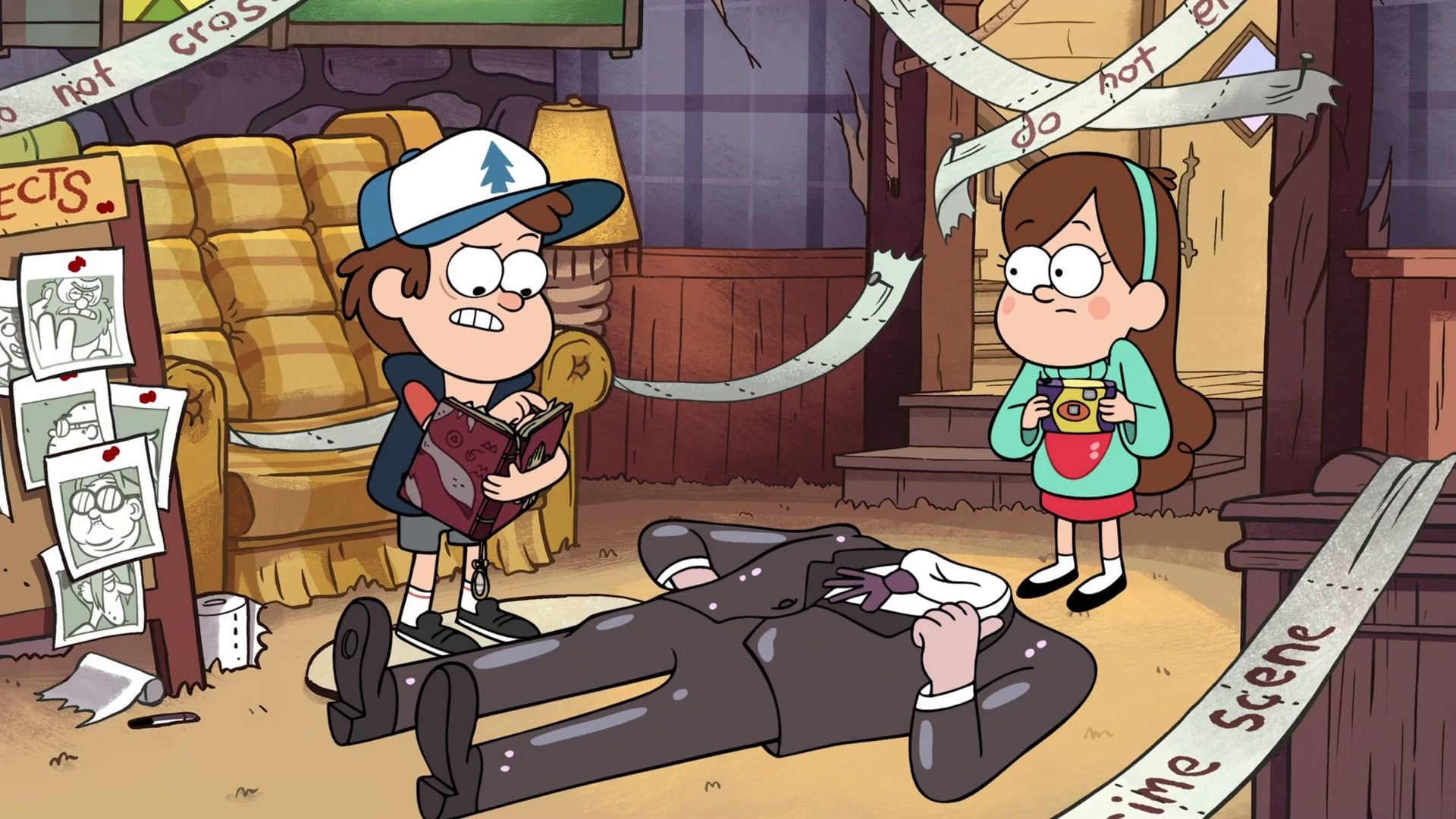 Gravity Falls background