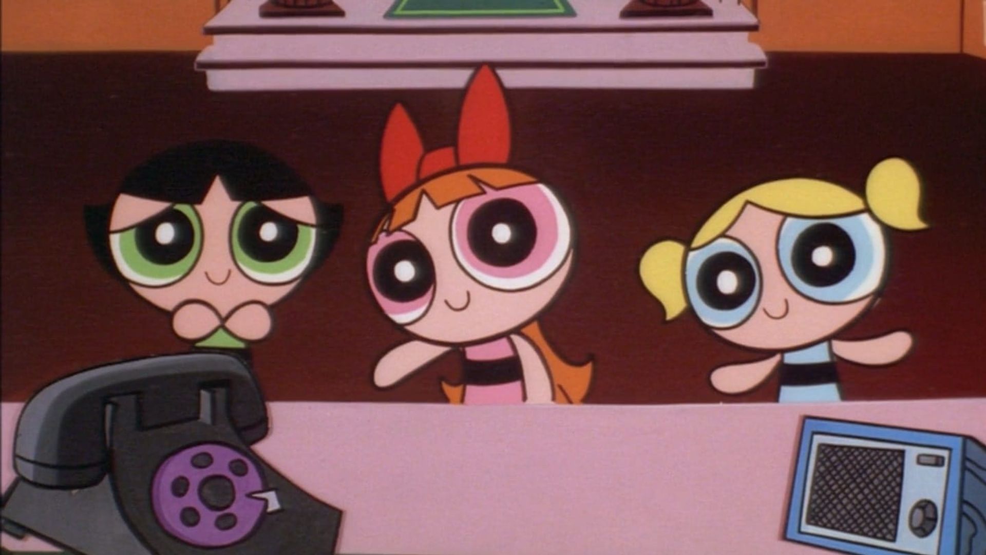 The Powerpuff Girls background