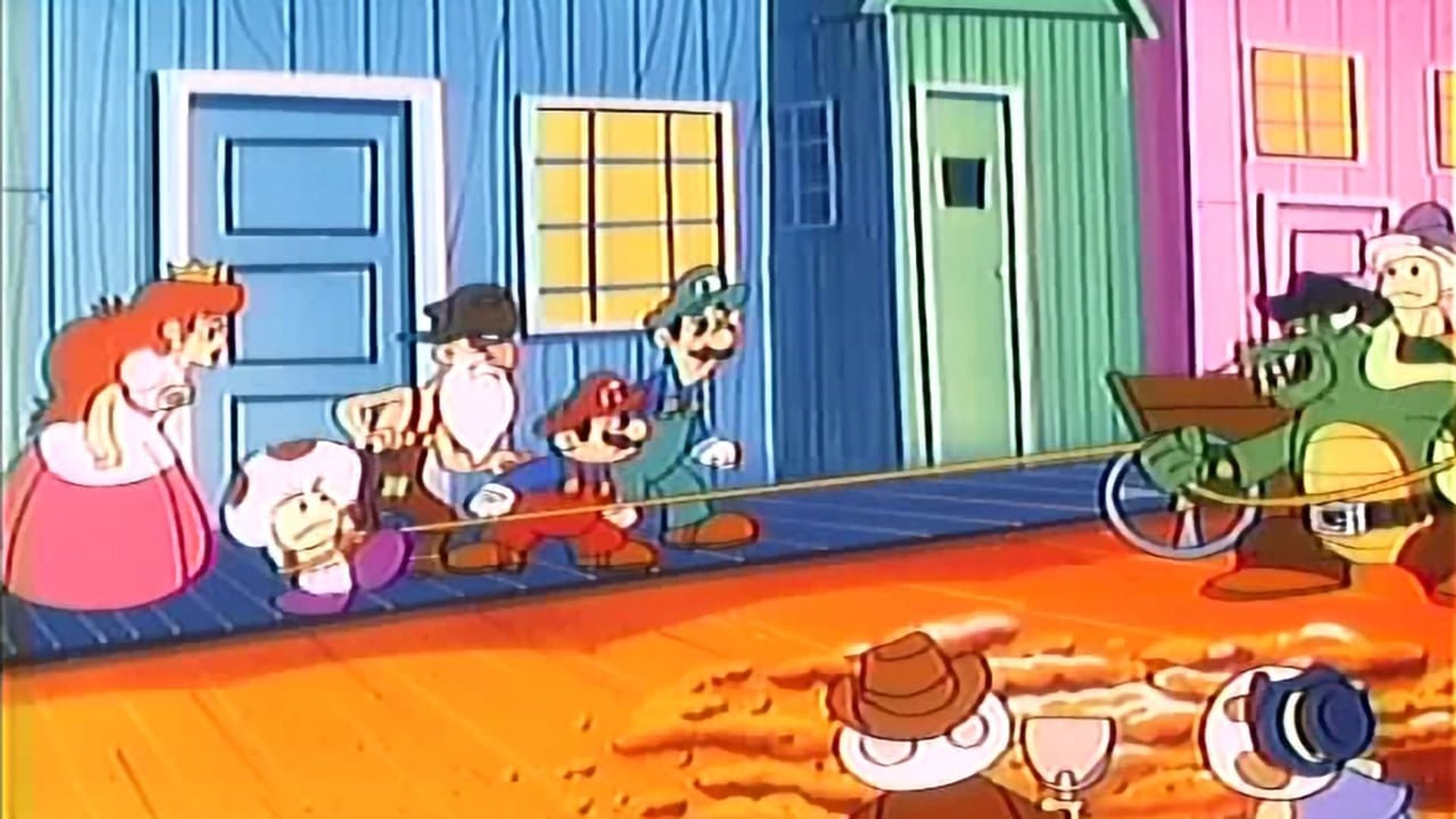 The Super Mario Bros. Super Show! background