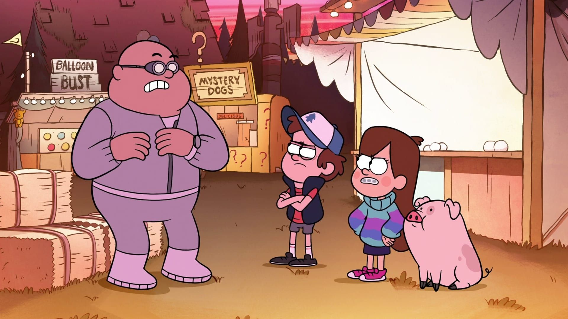 Gravity Falls background