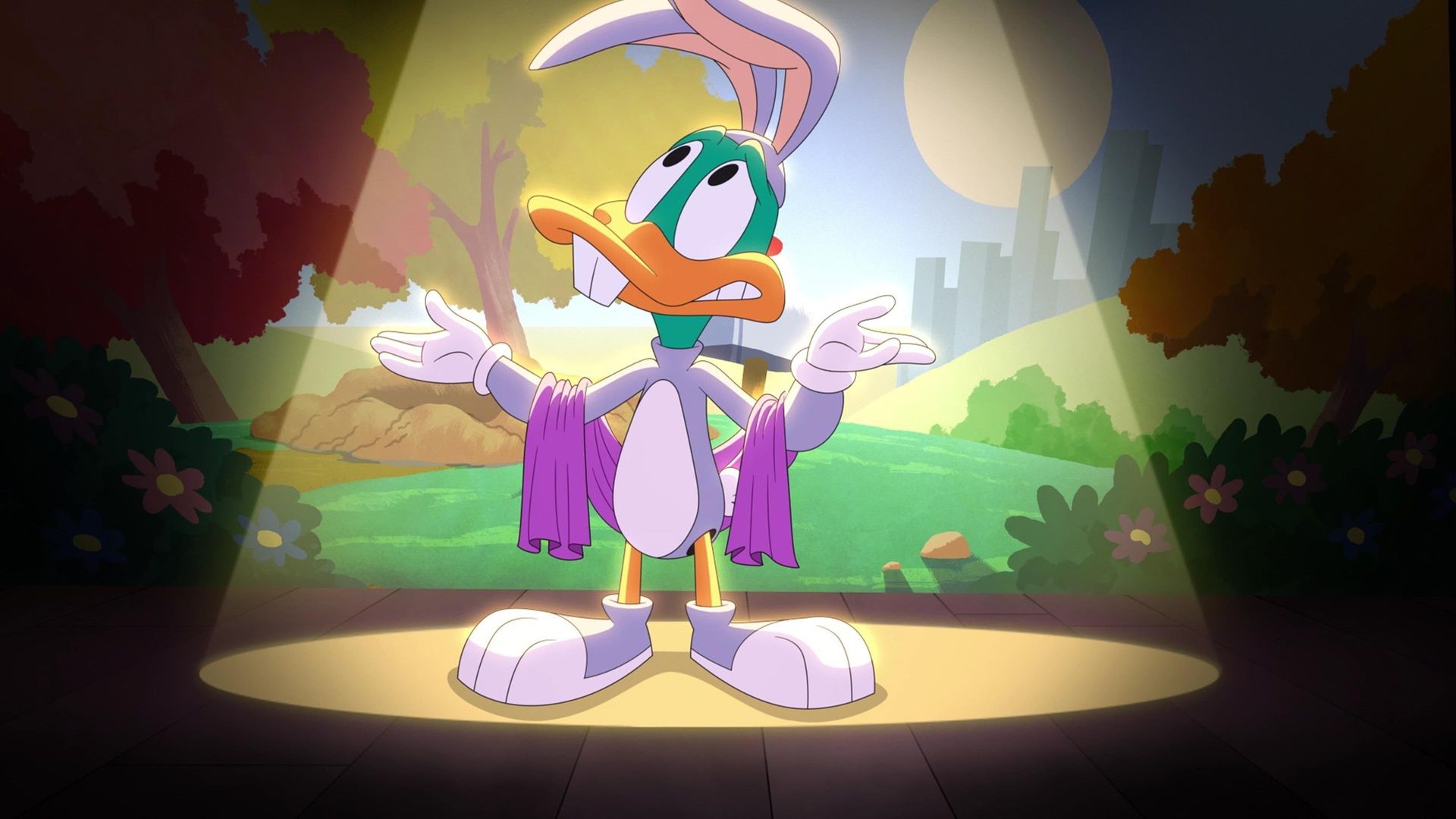 Tiny Toons Looniversity background