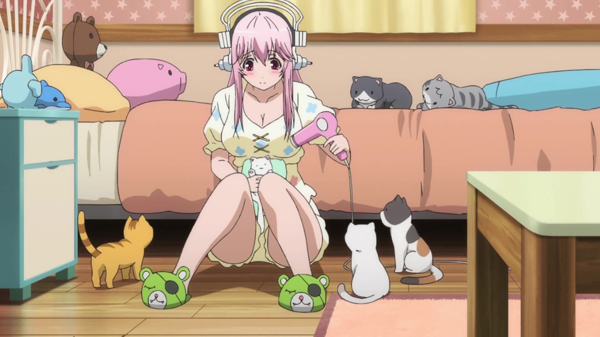 SoniAni: Super Sonico the Animation background