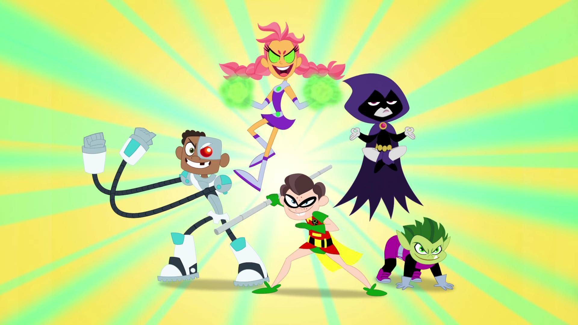 DC Super Hero Girls background