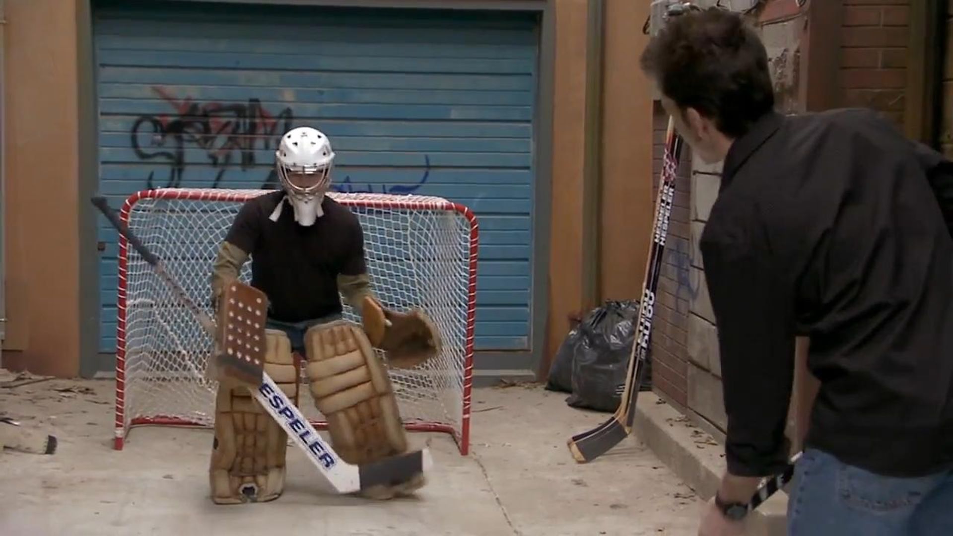 Rent-a-Goalie background