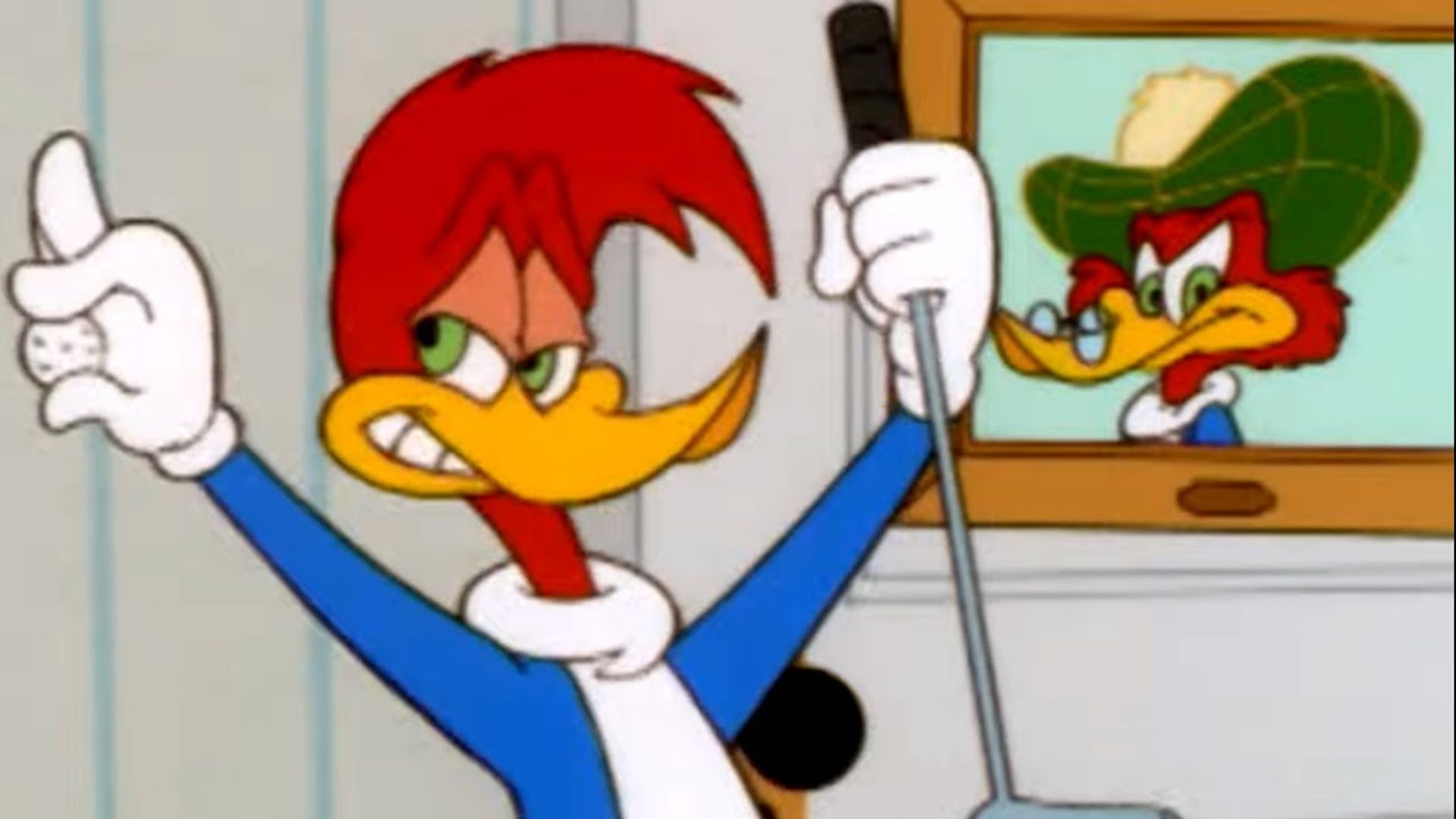 The Woody Woodpecker Show background