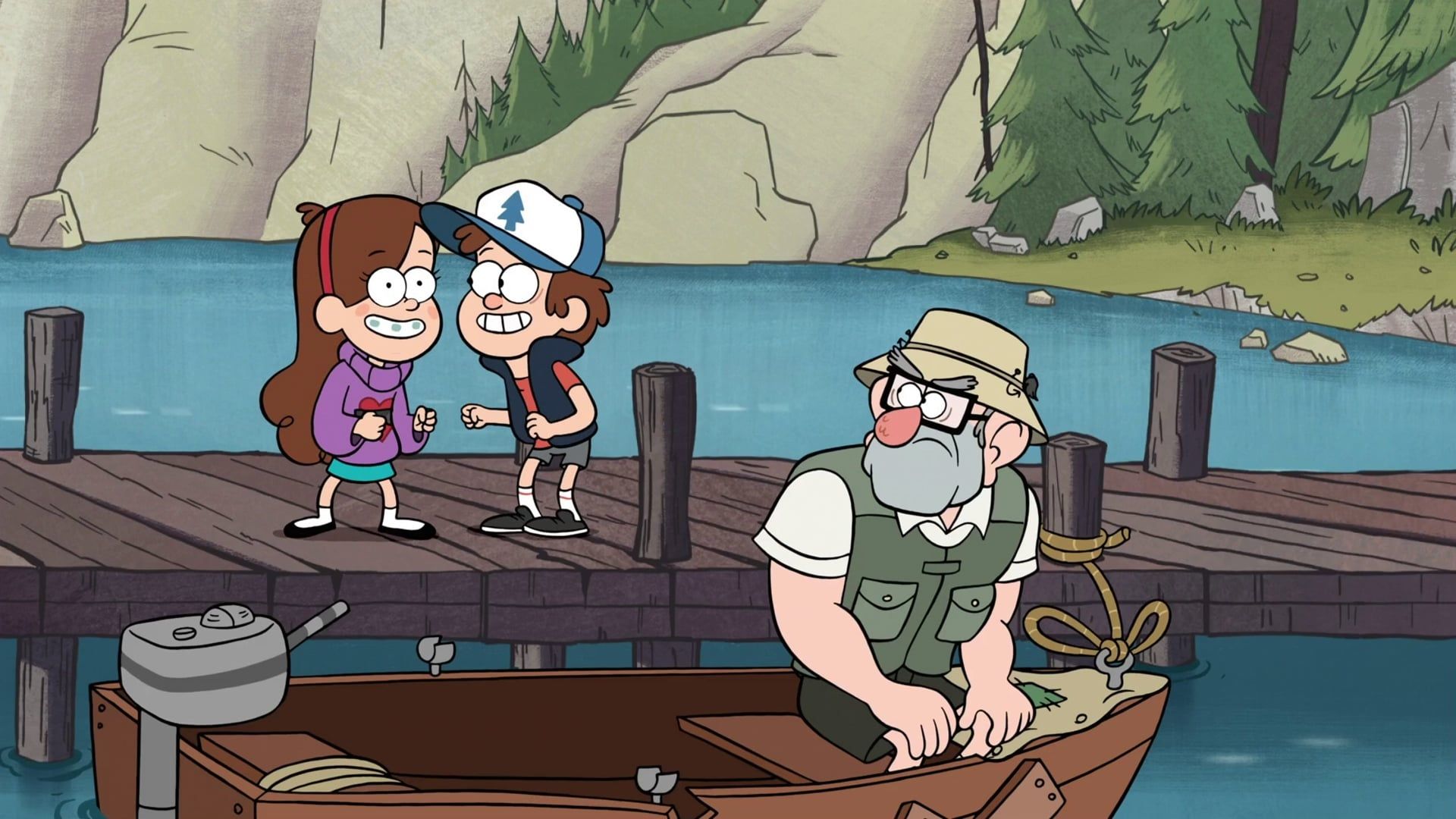 Gravity Falls background