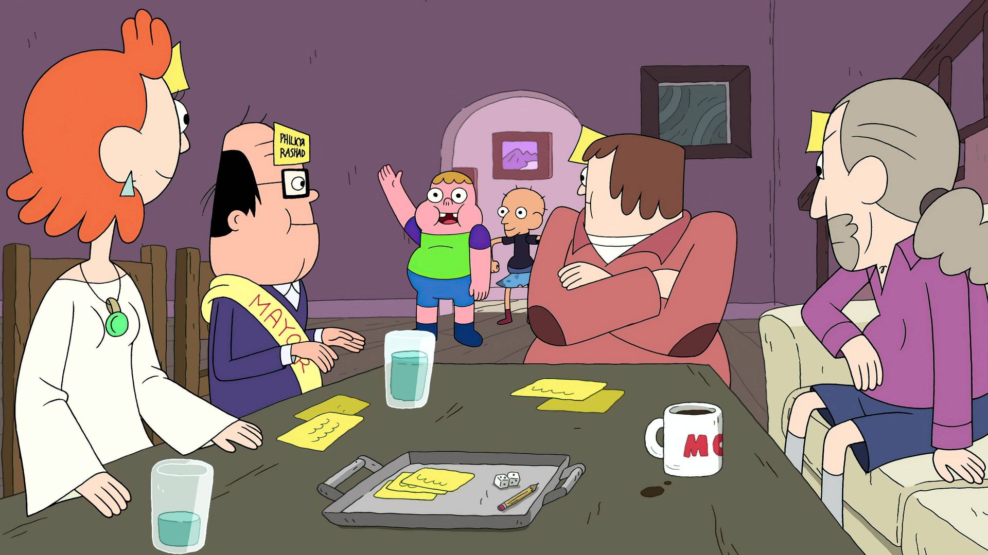 Clarence background