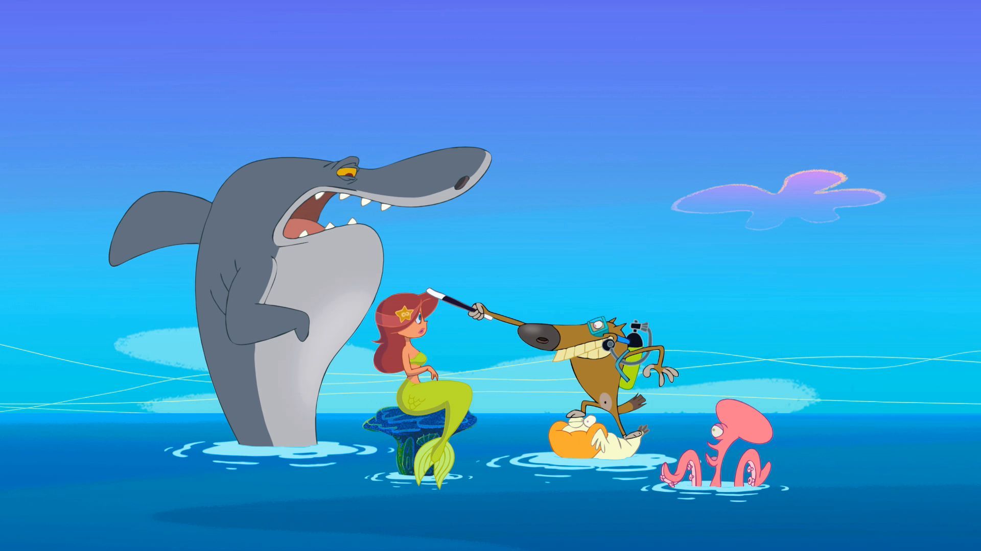 Zig & Sharko background