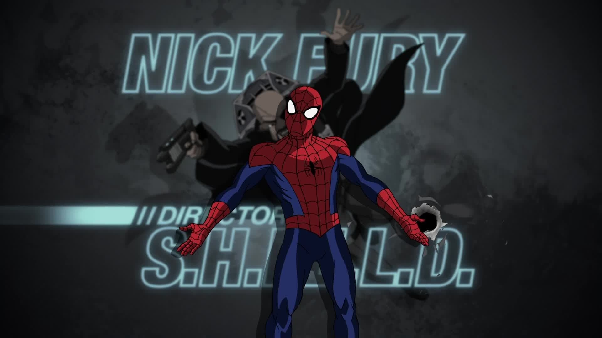 Ultimate Spider-Man background