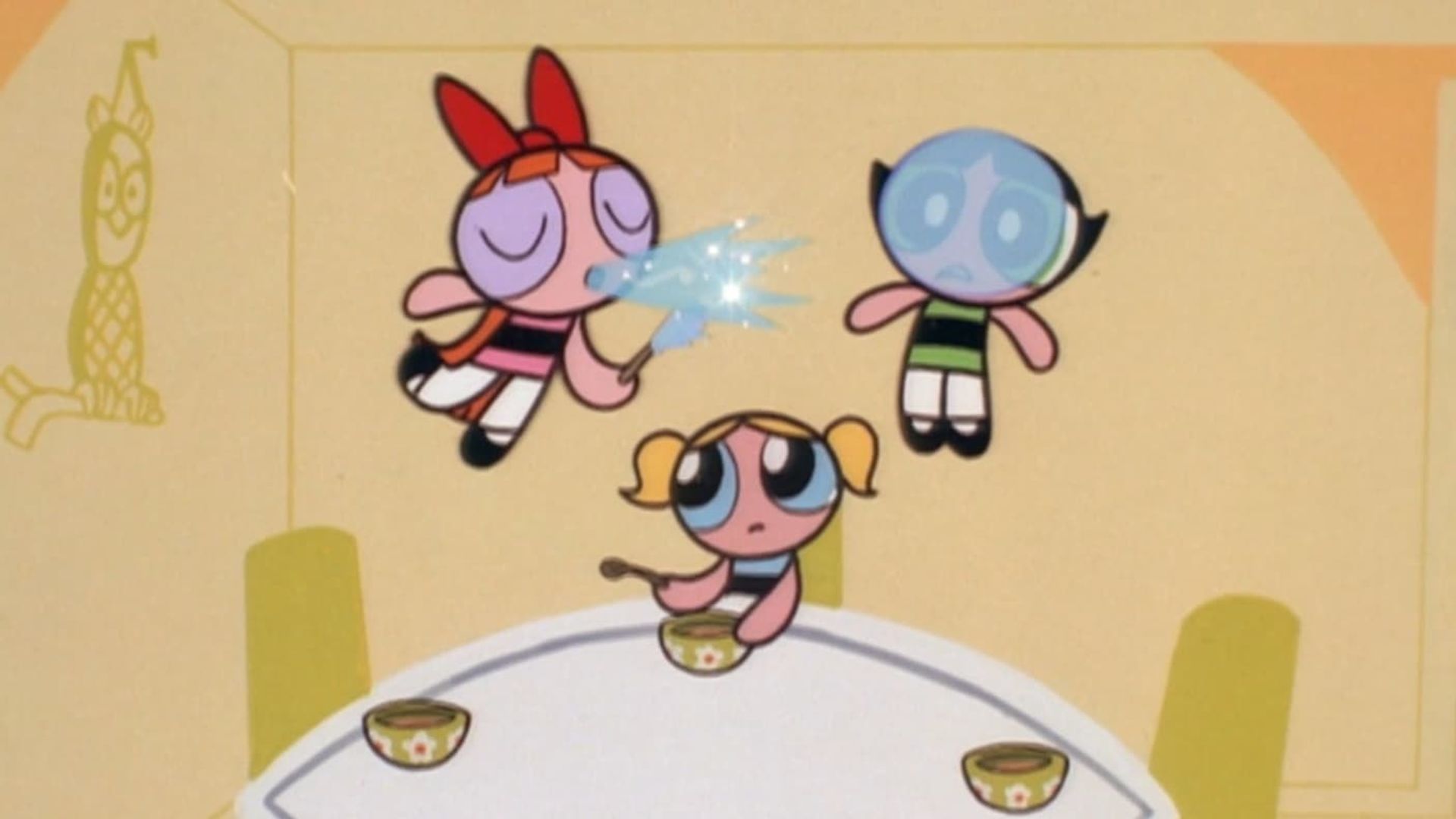 The Powerpuff Girls background