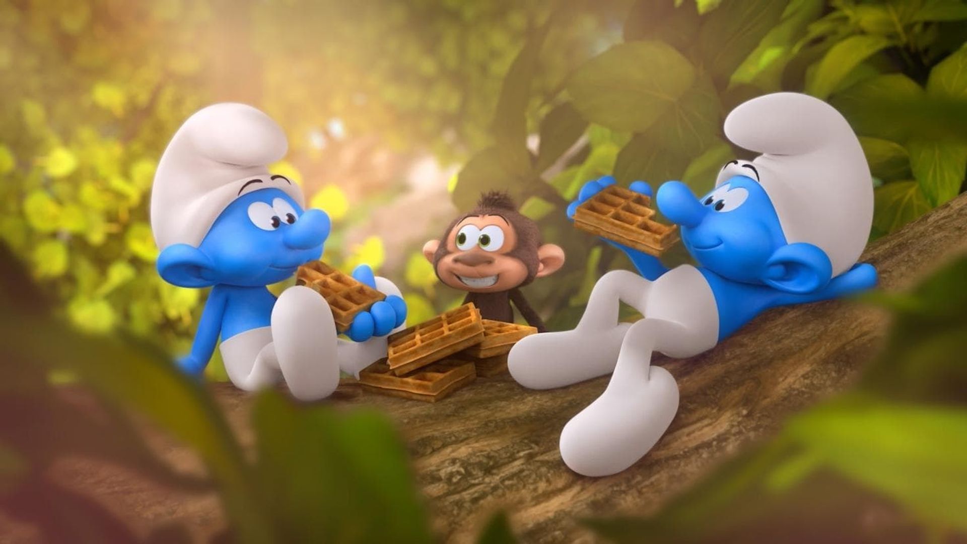 The Smurfs background