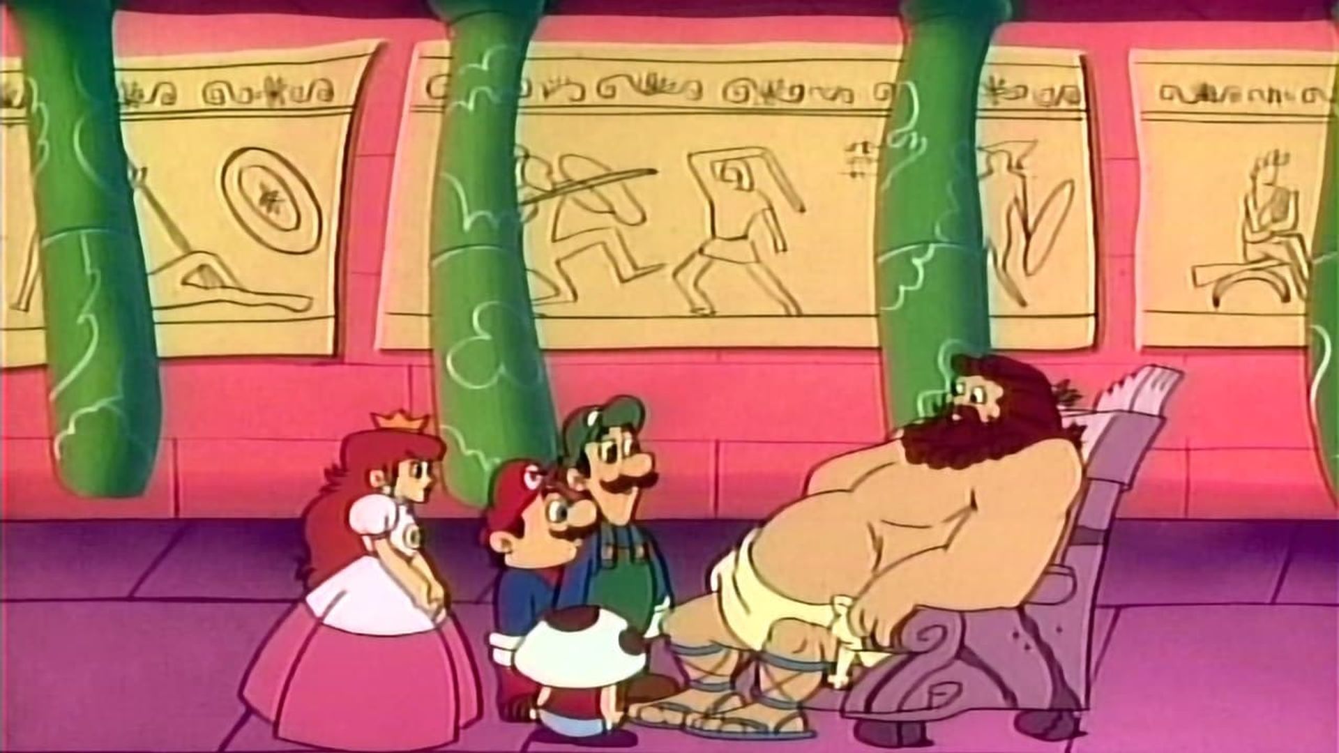 The Super Mario Bros. Super Show! background