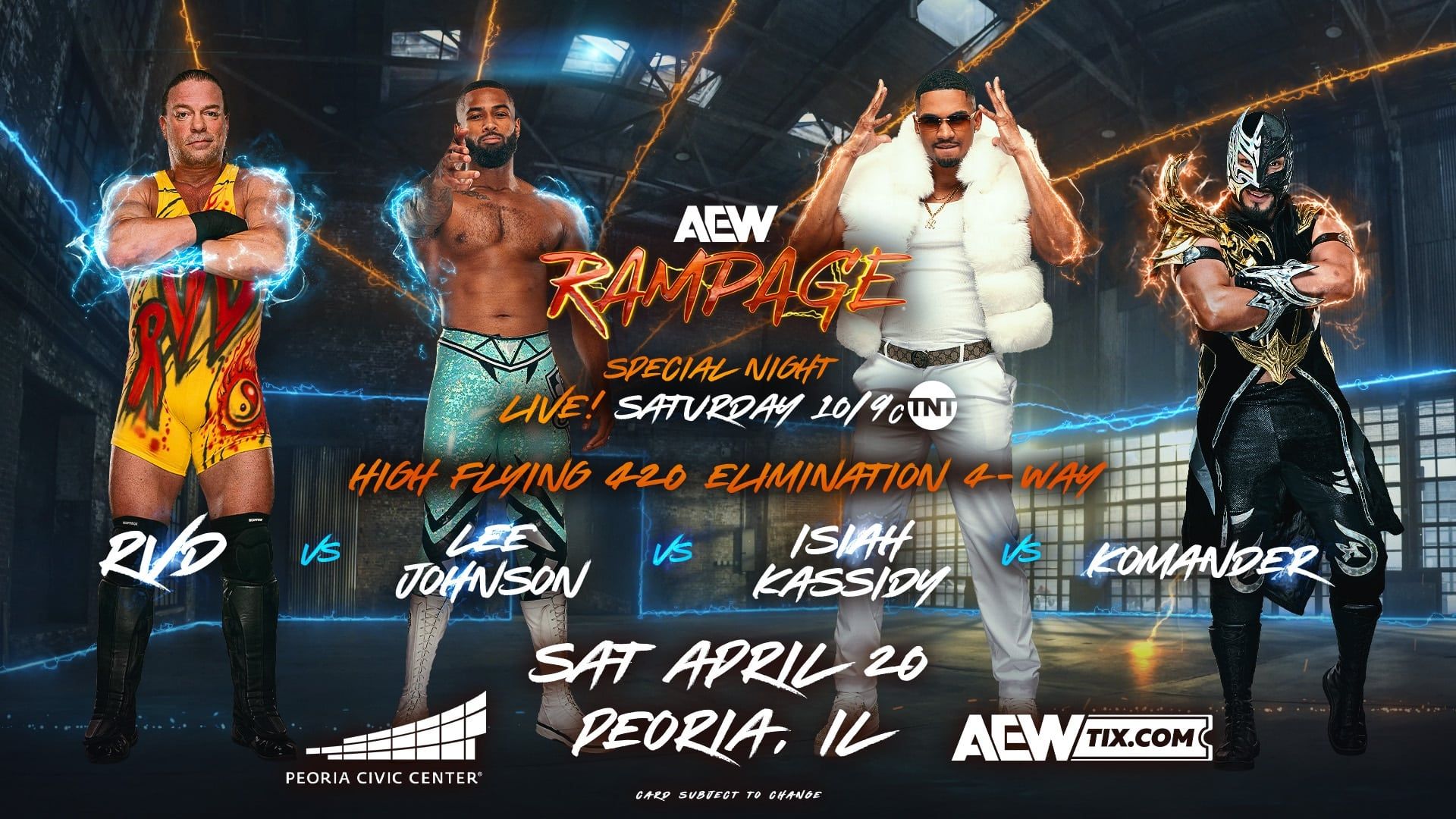 All Elite Wrestling: Rampage background