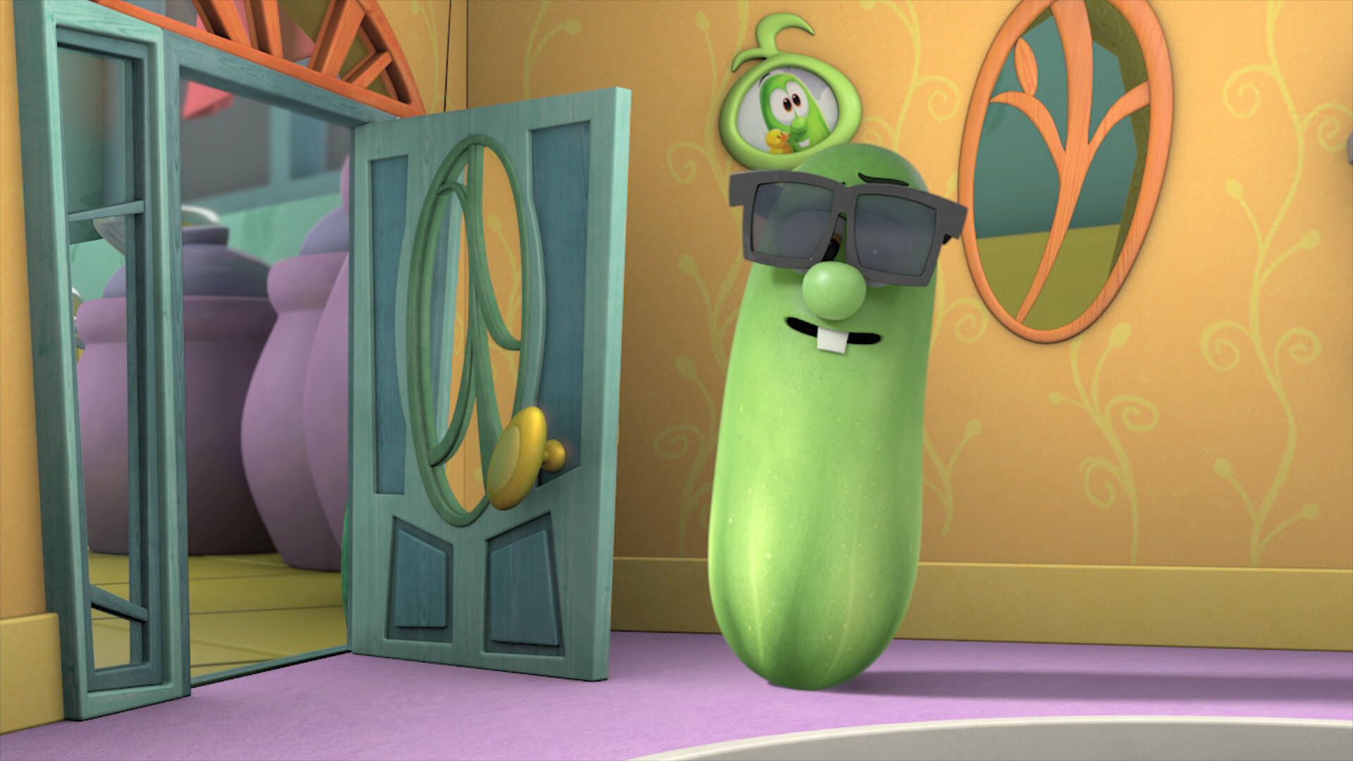 VeggieTales in the House background