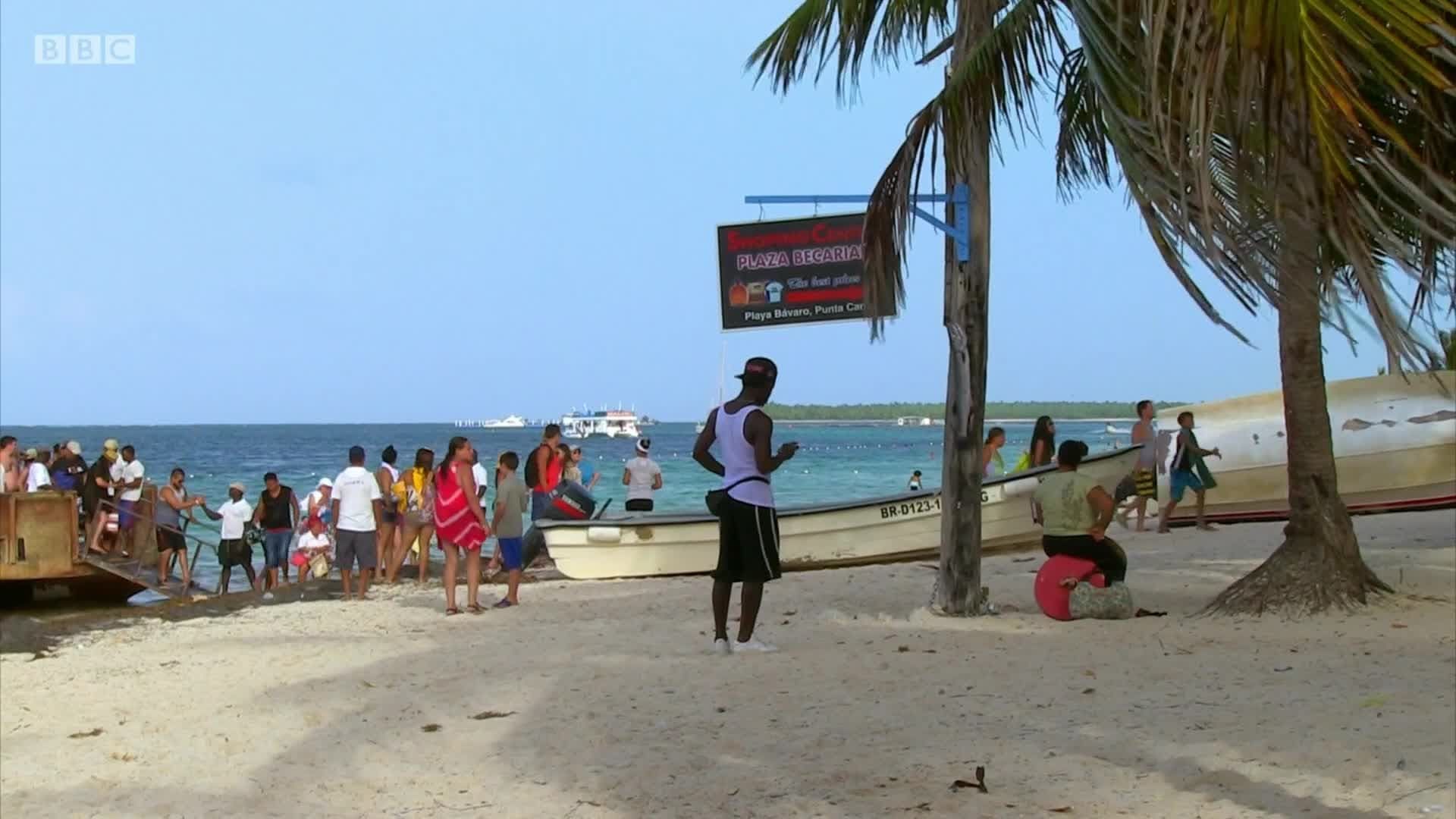 Caribbean with Simon Reeve background