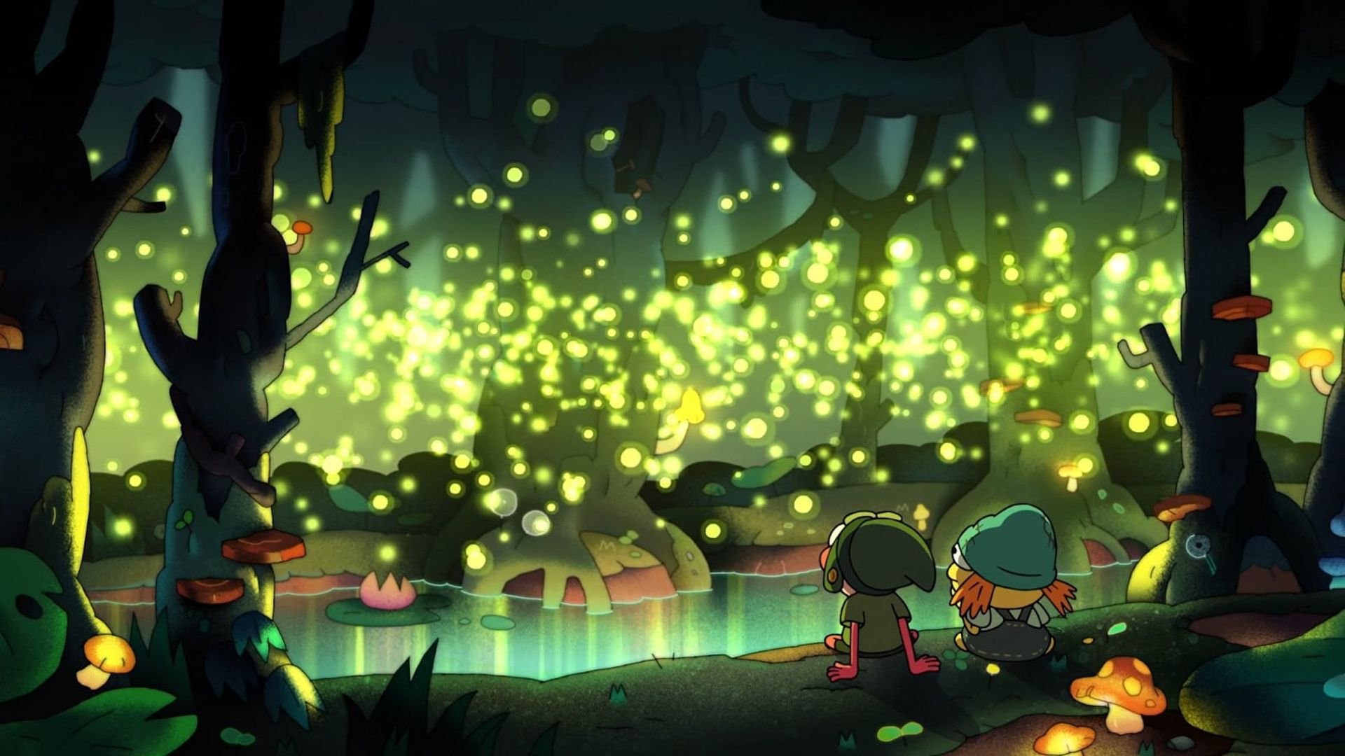 Amphibia background