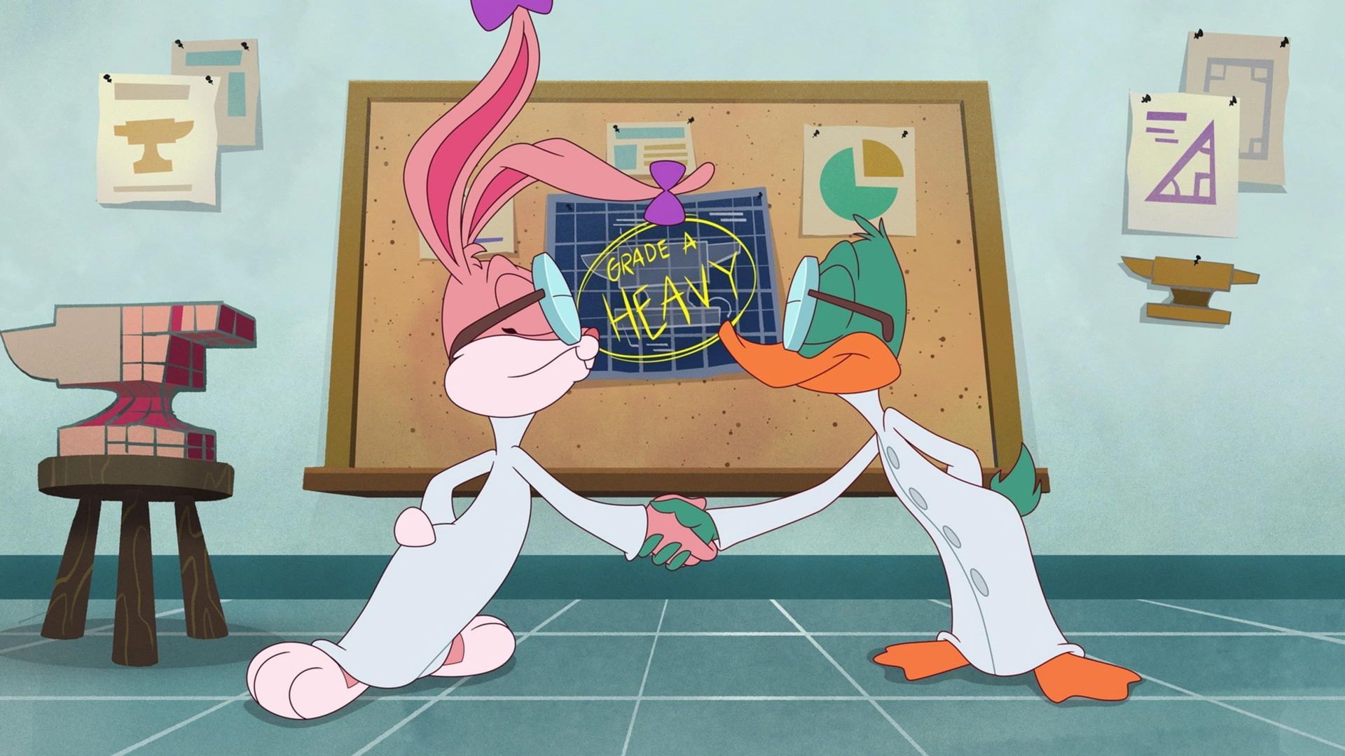 Tiny Toons Looniversity background