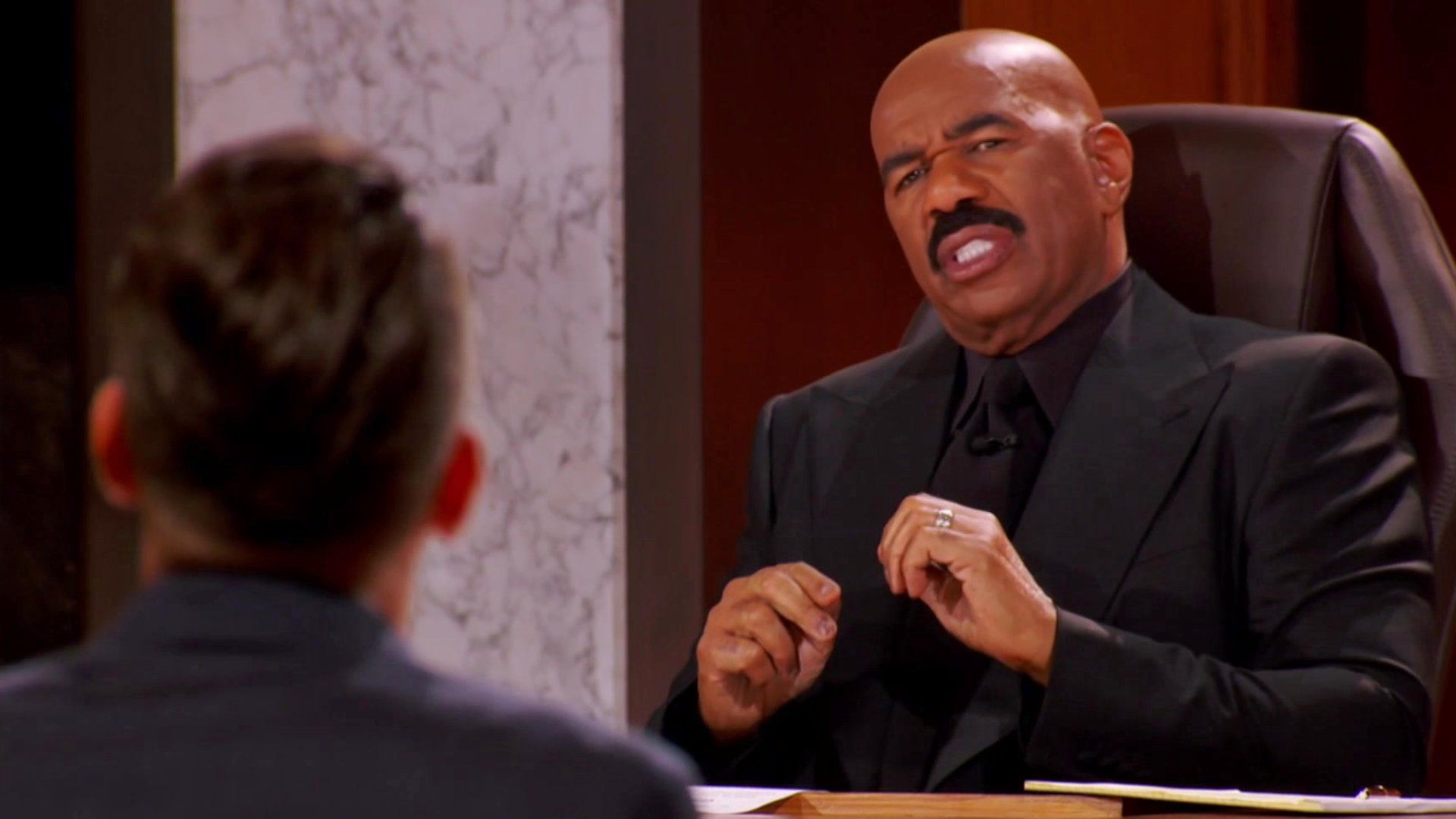 Judge Steve Harvey background