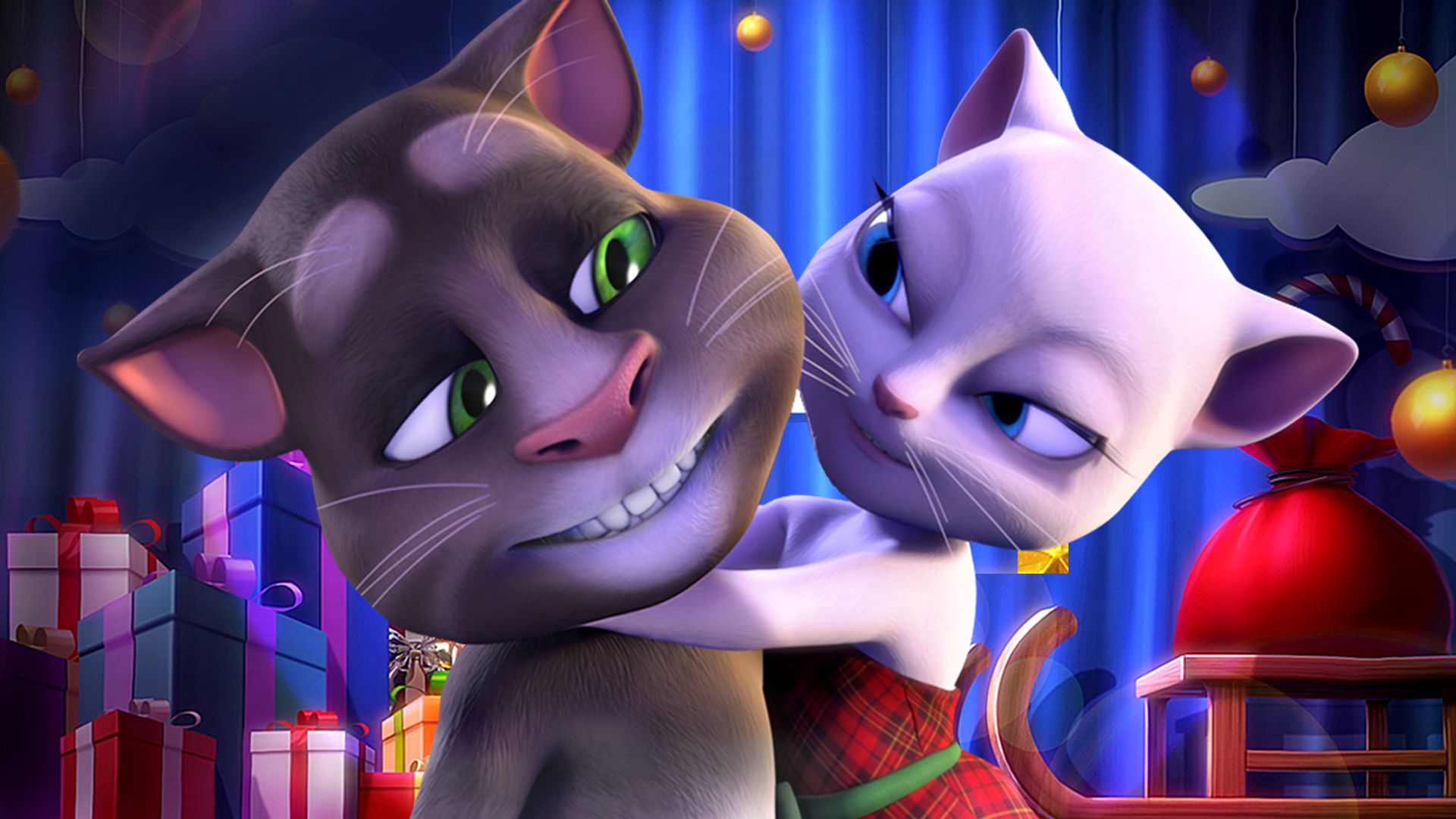 Talking Tom and Friends background