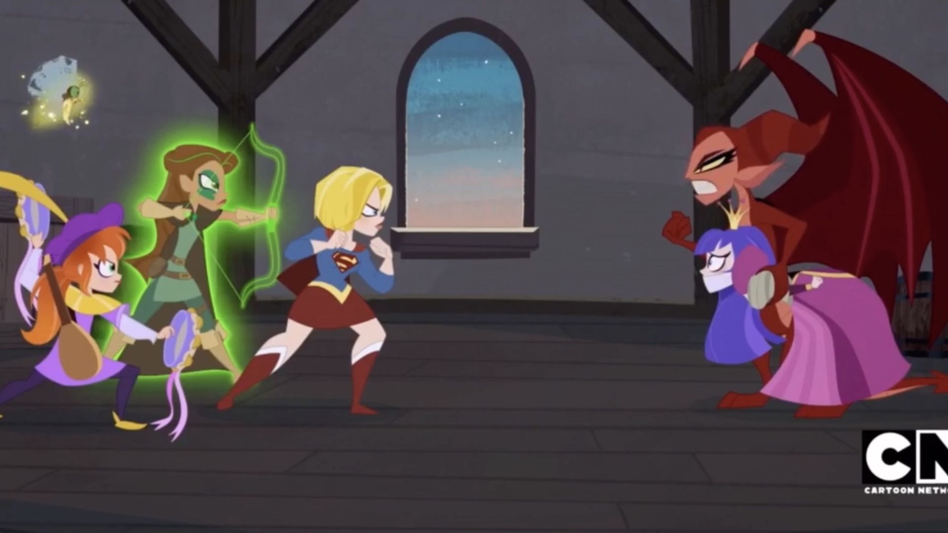 DC Super Hero Girls background