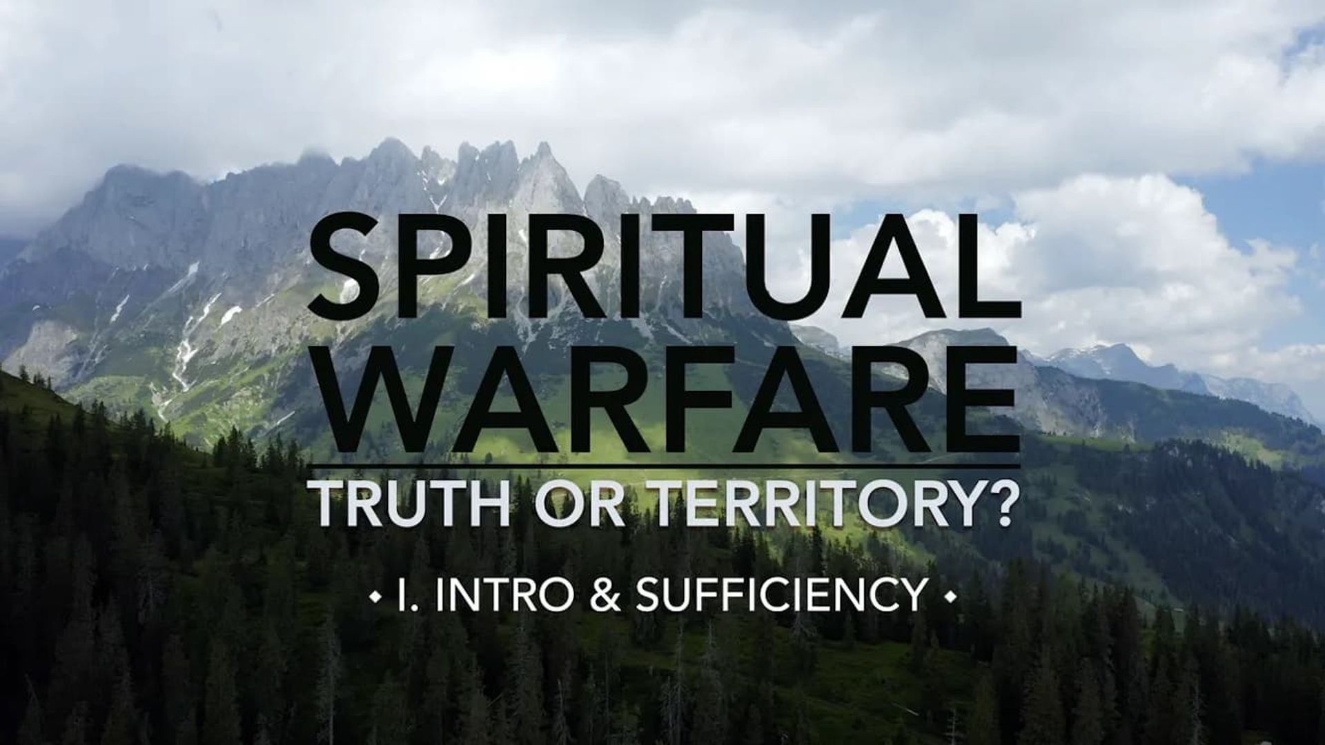 Spiritual Warfare: Truth or Territory? background