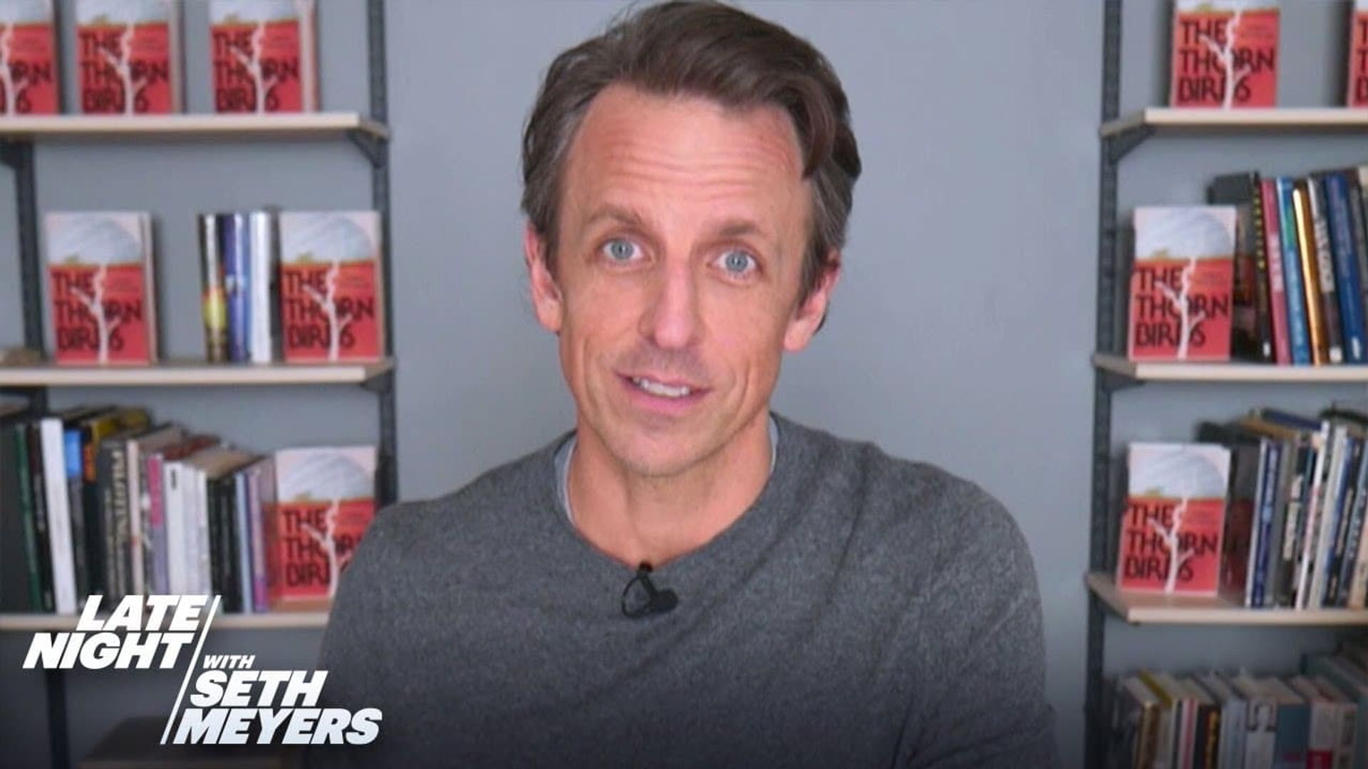 Late Night with Seth Meyers: Corrections" background